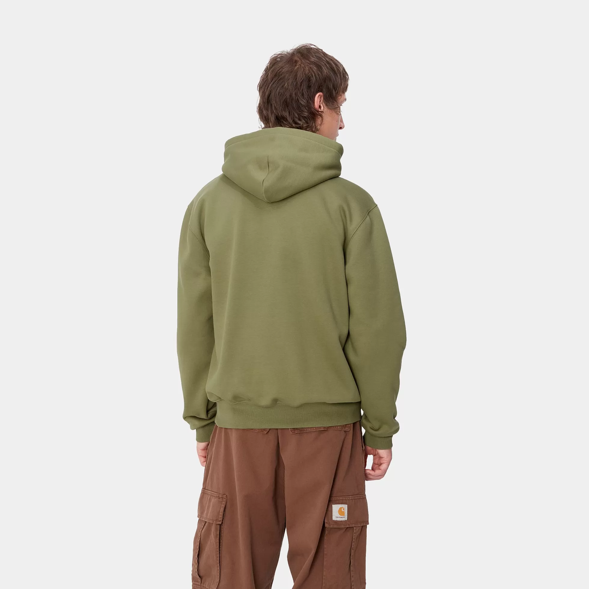 Sweats^Carhartt WIP Hooded Carhartt Sweatshirt Capulet / Aura