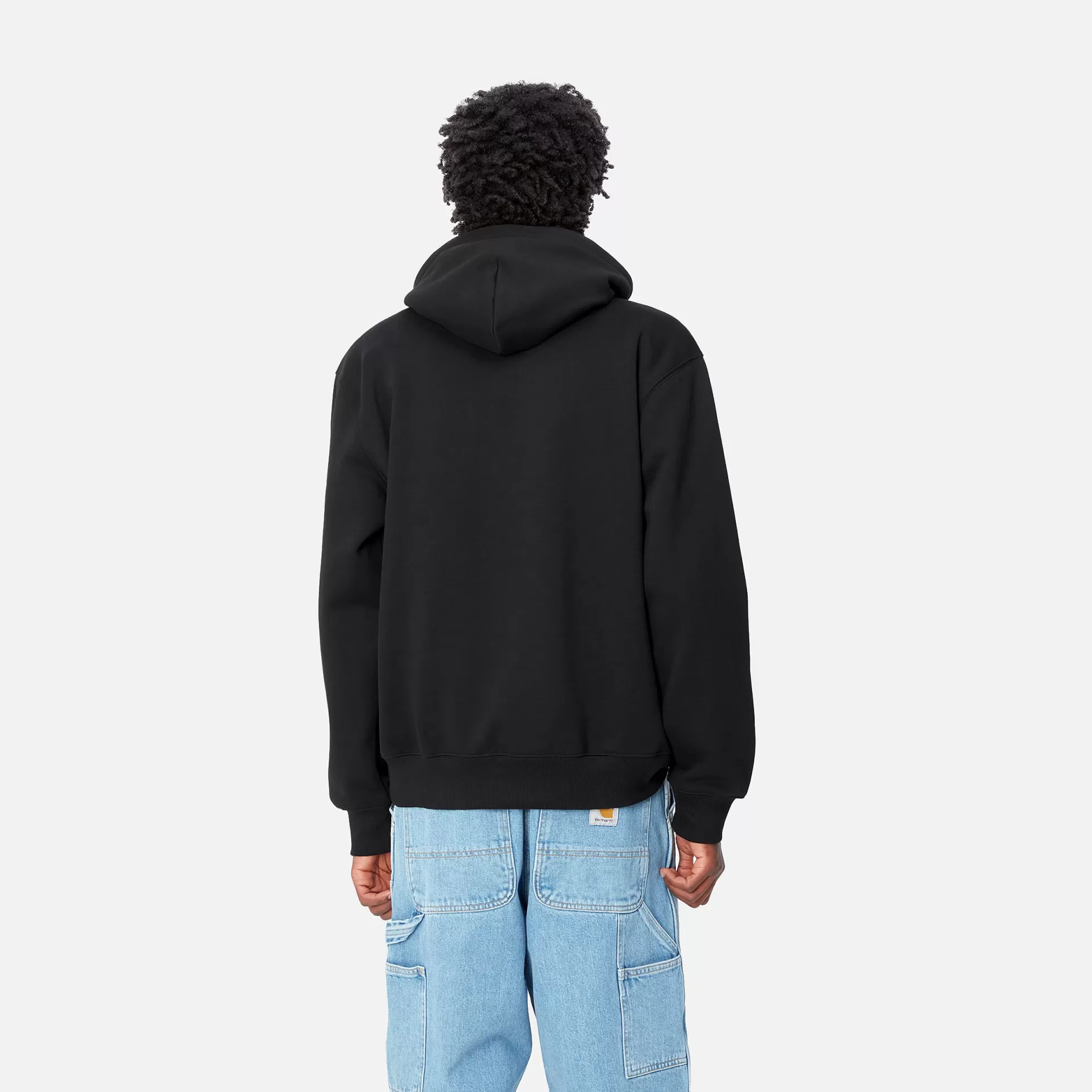 Sweats^Carhartt WIP Hooded Carhartt Sweatshirt Black / White