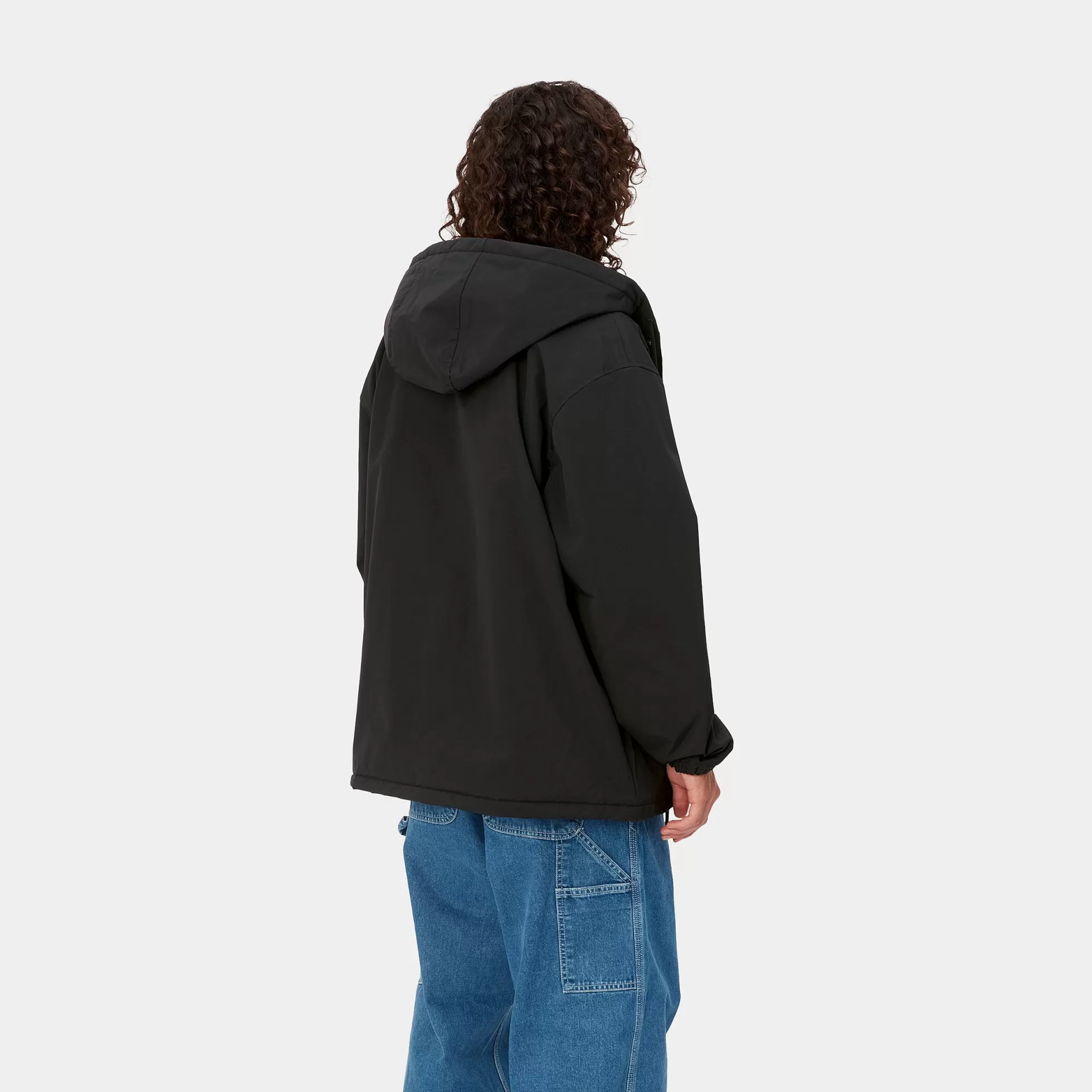 Vestes Et Manteaux^Carhartt WIP Hooded Coach Jacket Black / White