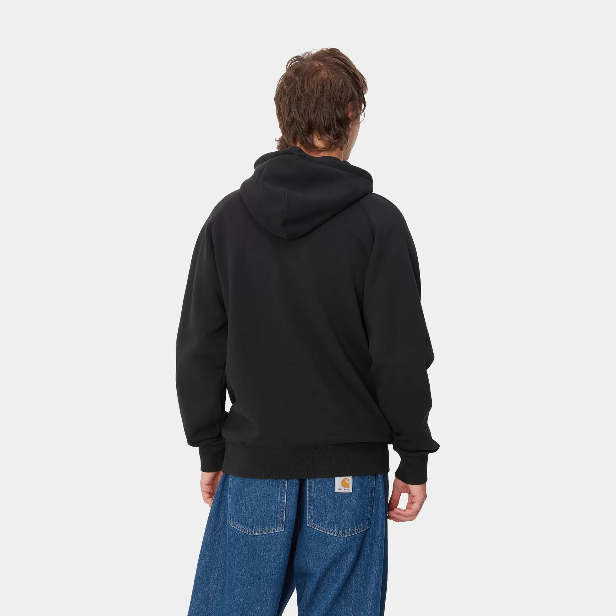 Sweats^Carhartt WIP Hooded Pepe Friends Sweat Black / White