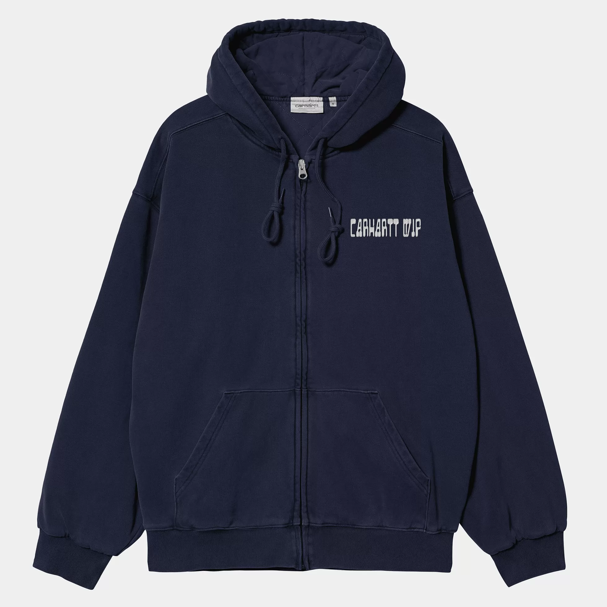 Sweats^Carhartt WIP Hooded Think Tank Sweat Jacket Blue / White