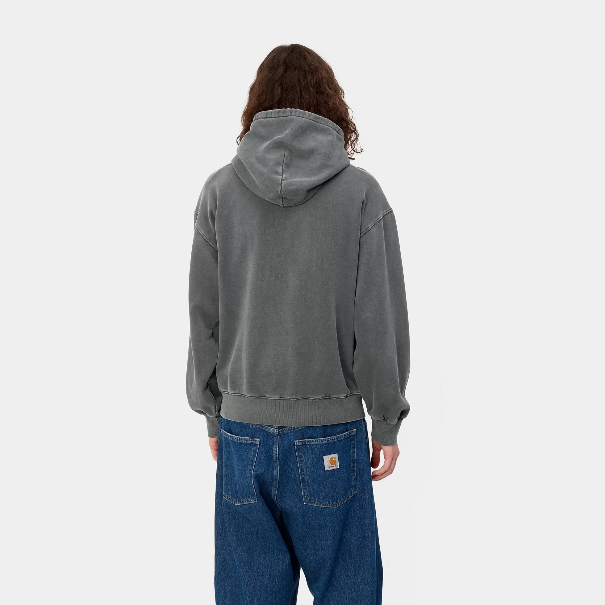 Sweats^Carhartt WIP Hooded Vista Sweat Graphite