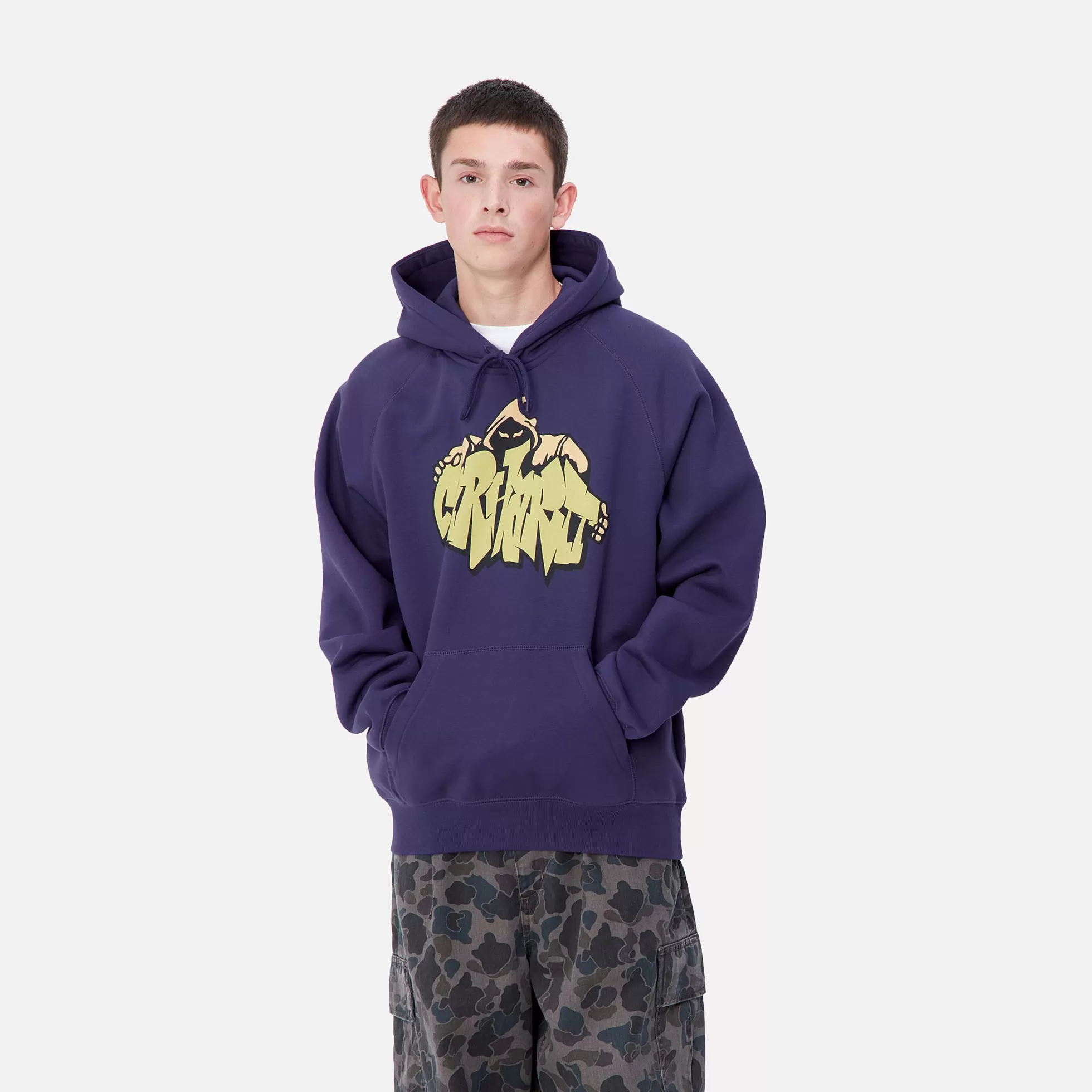 Sweats^Carhartt WIP Hooded Yute Sweat Aura