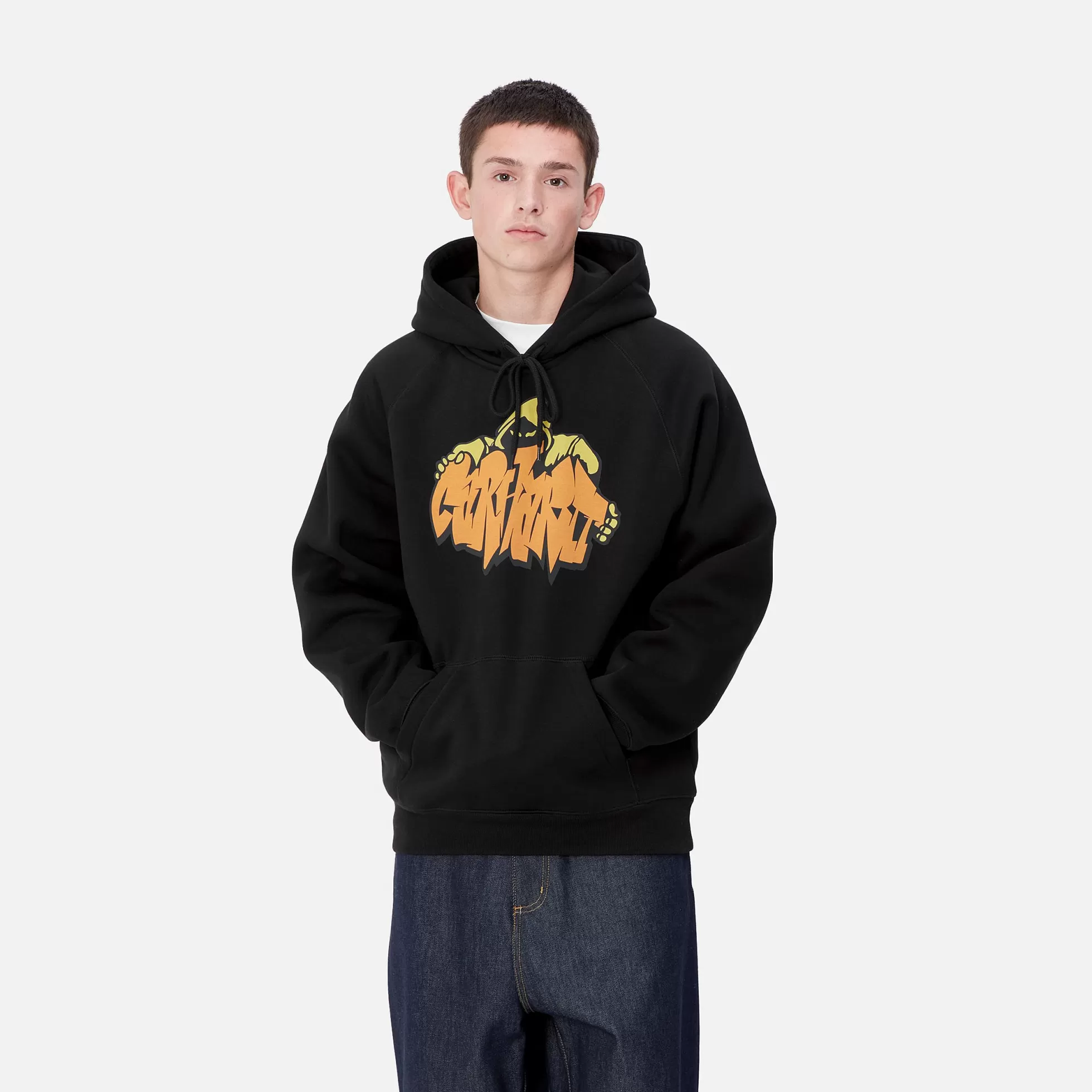 Sweats^Carhartt WIP Hooded Yute Sweat Black