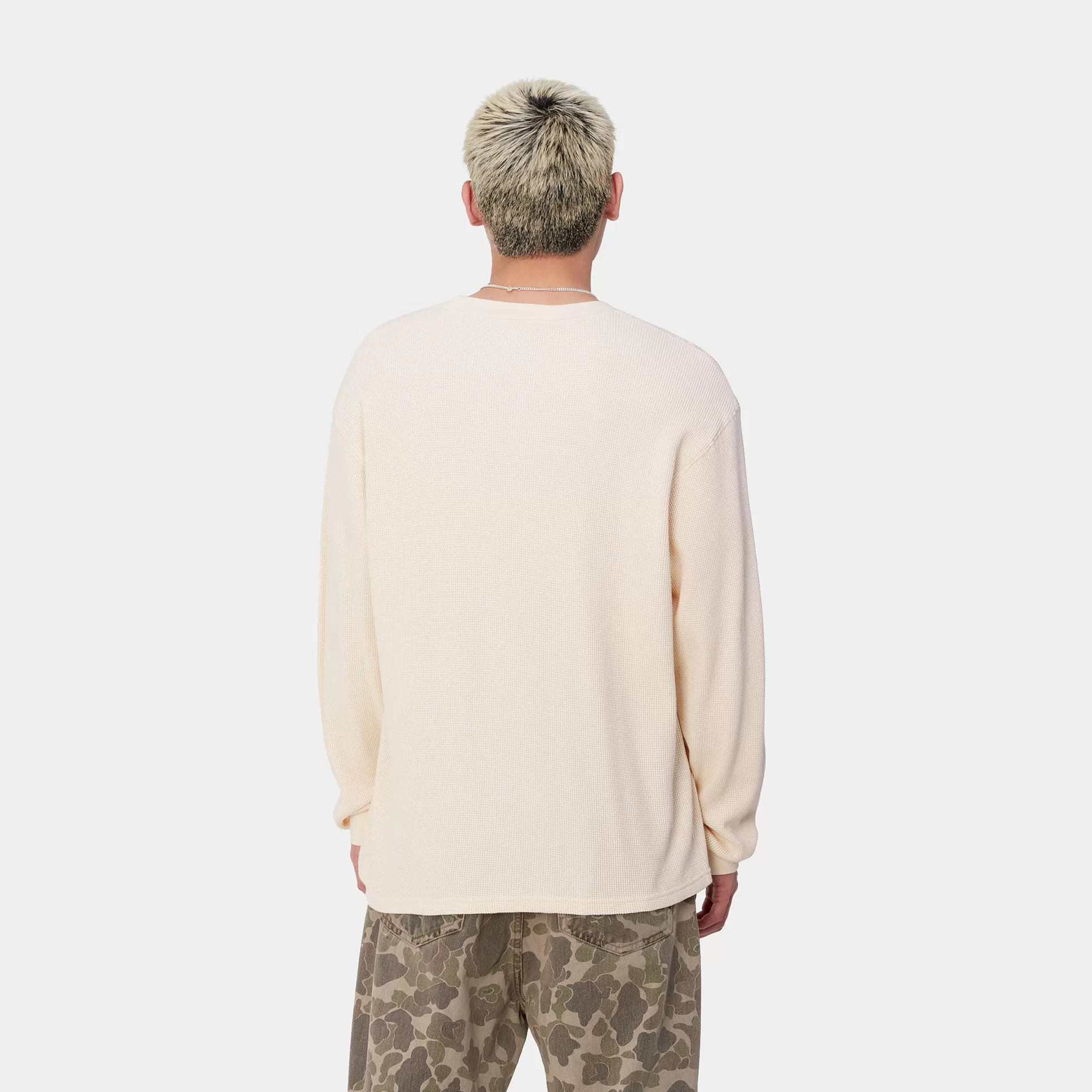 T-Shirts & Polos^Carhartt WIP L/S Basics Script T-Shirt Natural / Black