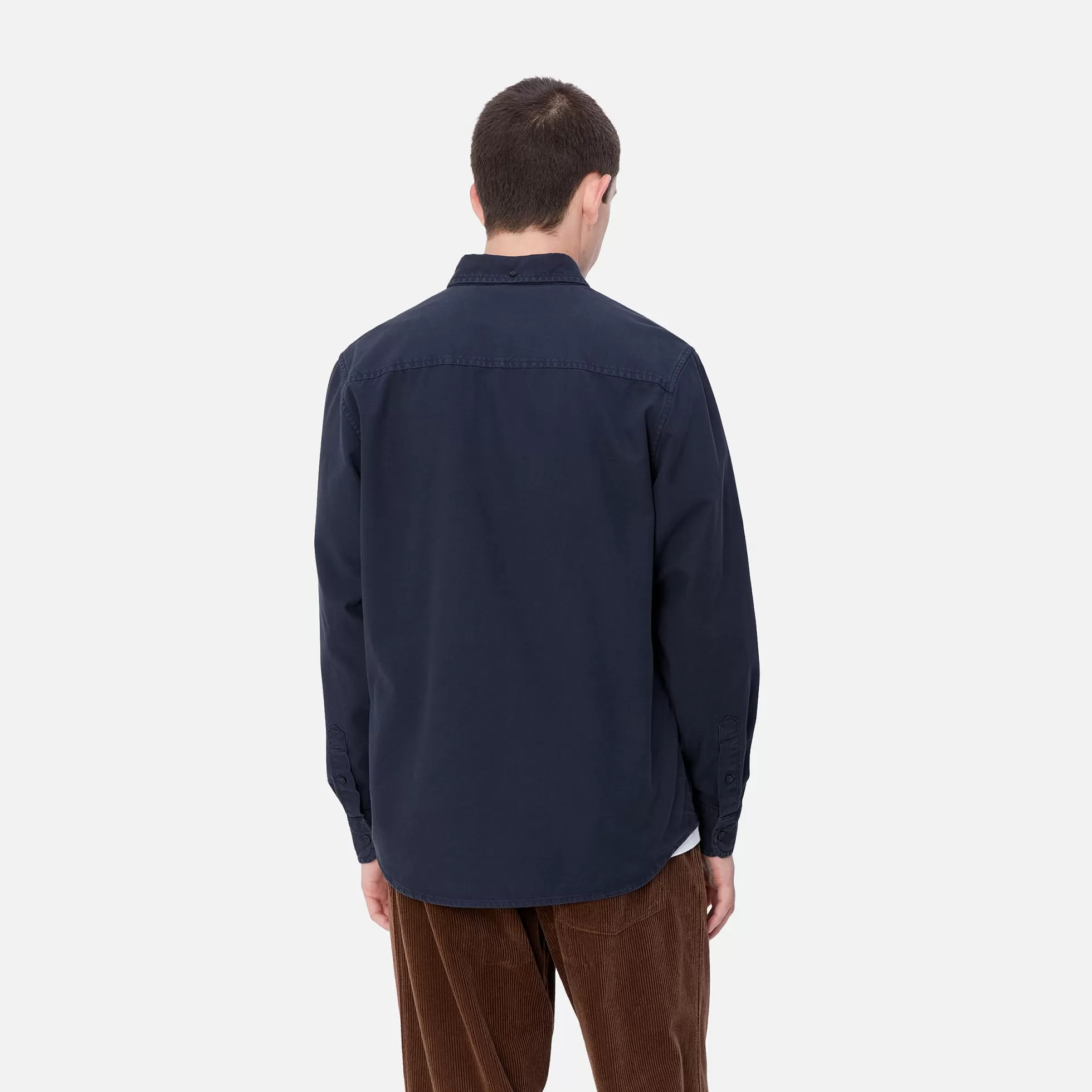 Chemises^Carhartt WIP L/S Bolton Shirt Air Force Blue