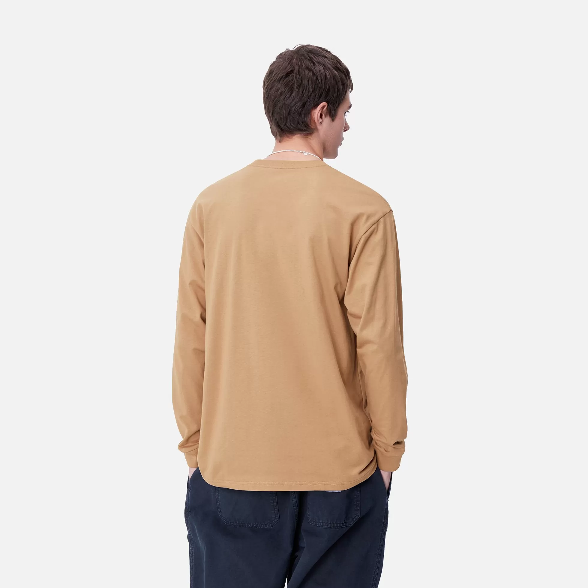 T-Shirts & Polos^Carhartt WIP L/S Chase T-Shirt Peanut / Gold