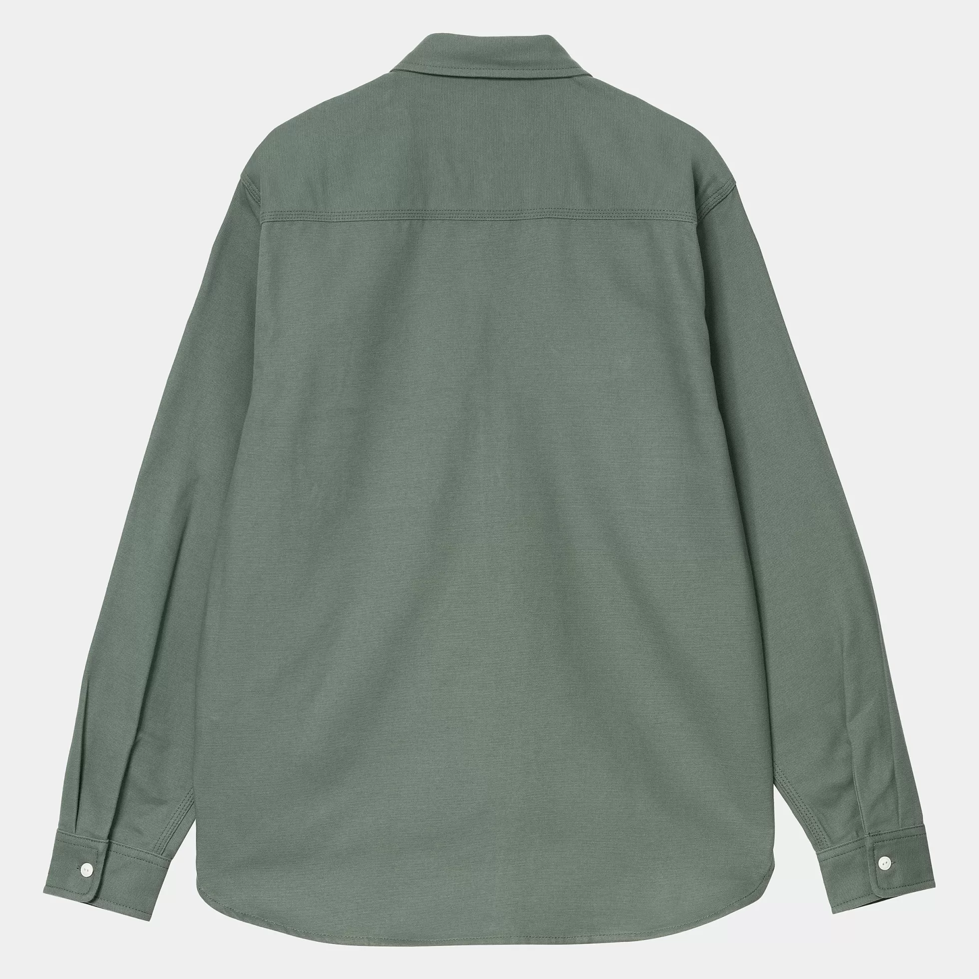 Chemises^Carhartt WIP L/S Clink Shirt Duck Green