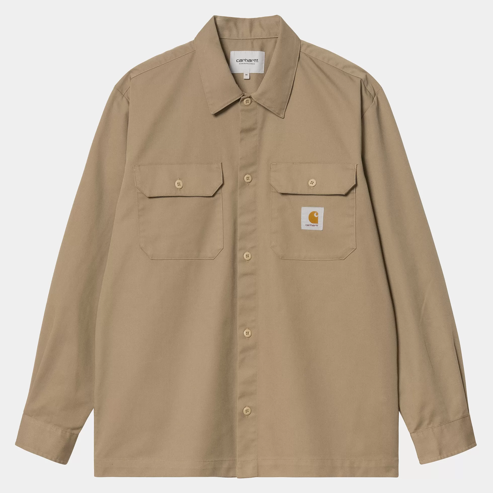 Chemises^Carhartt WIP L/S Craft Shirt Leather