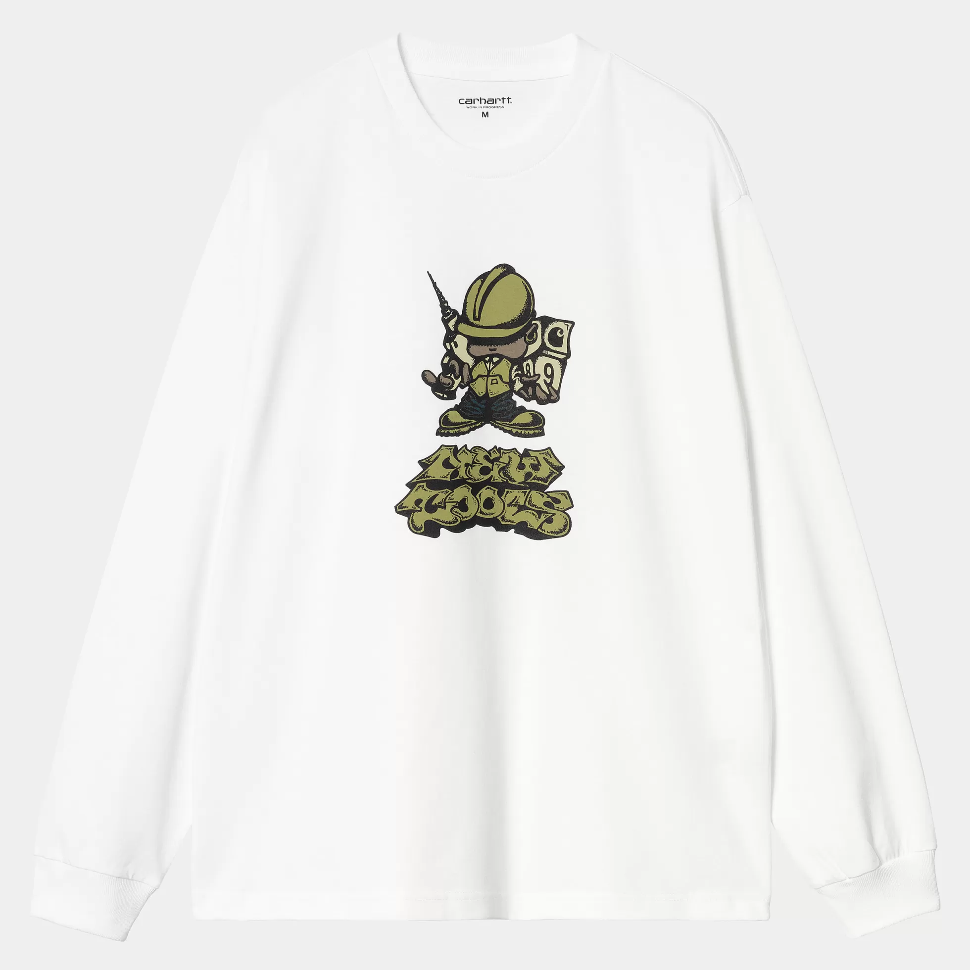 T-Shirts & Polos^Carhartt WIP L/S Drill Boy T-Shirt White