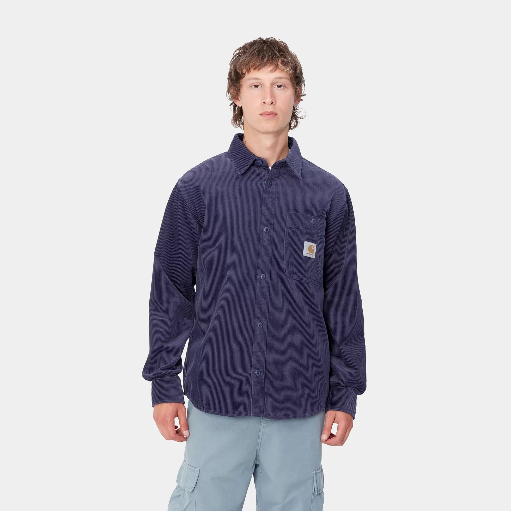 Chemises^Carhartt WIP L/S Flint Shirt Aura