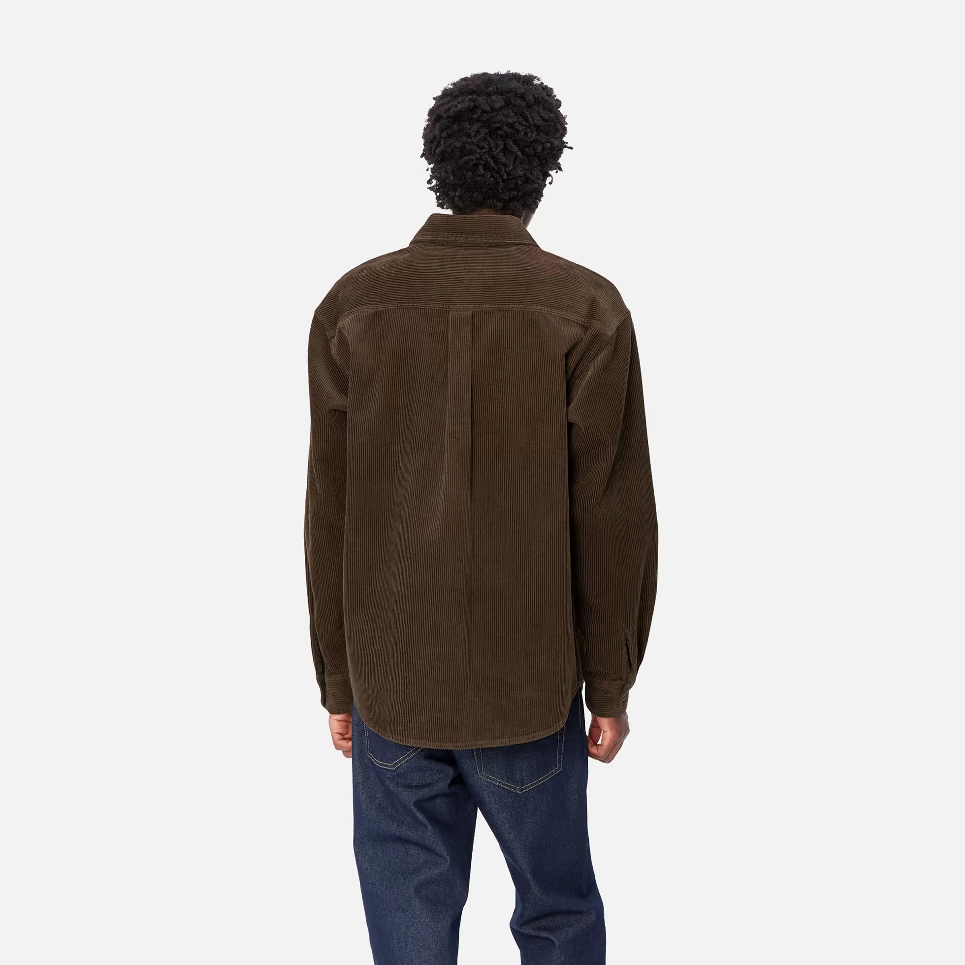 Chemises^Carhartt WIP L/S Flint Shirt Chocolate