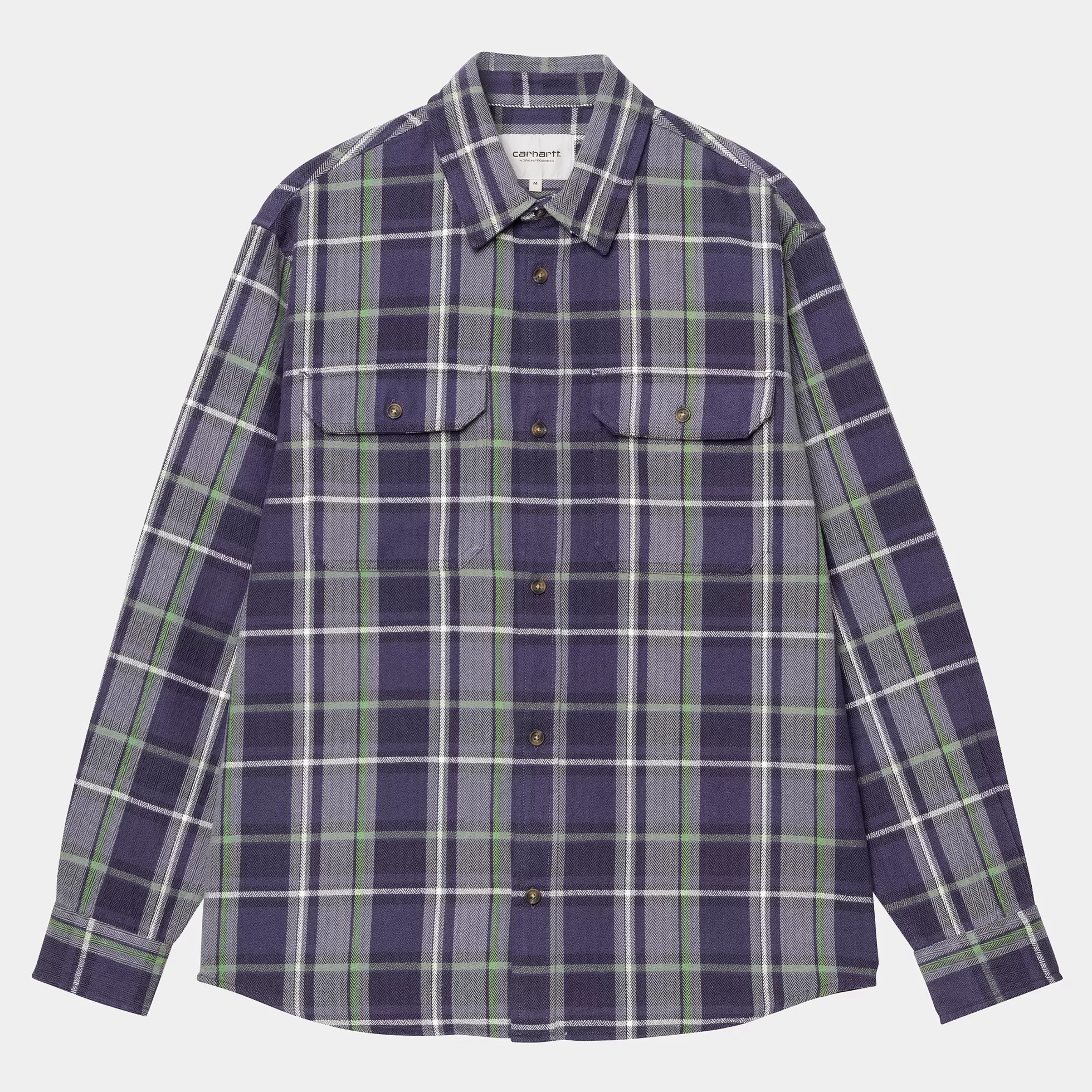 Chemises^Carhartt WIP L/S Hobart Shirt Hobart Check, Aura