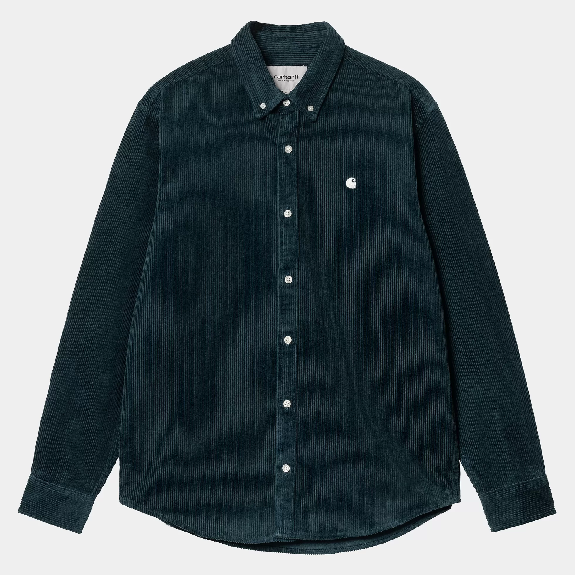 Chemises^Carhartt WIP L/S Madison Cord Shirt Duck Blue / Wax