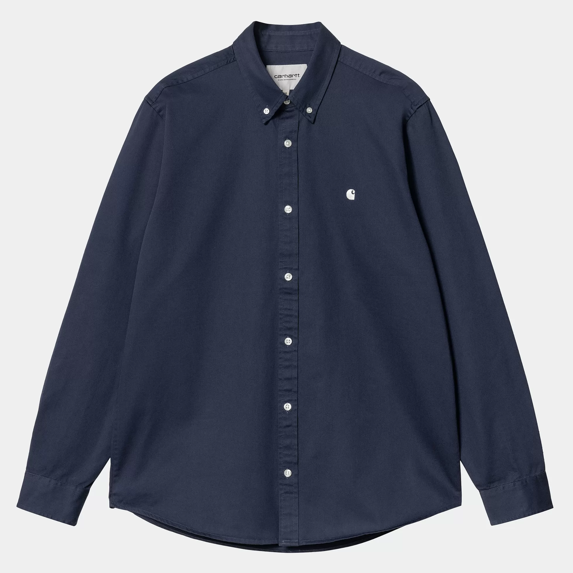 Chemises^Carhartt WIP L/S Madison Shirt Air Force Blue / Wax