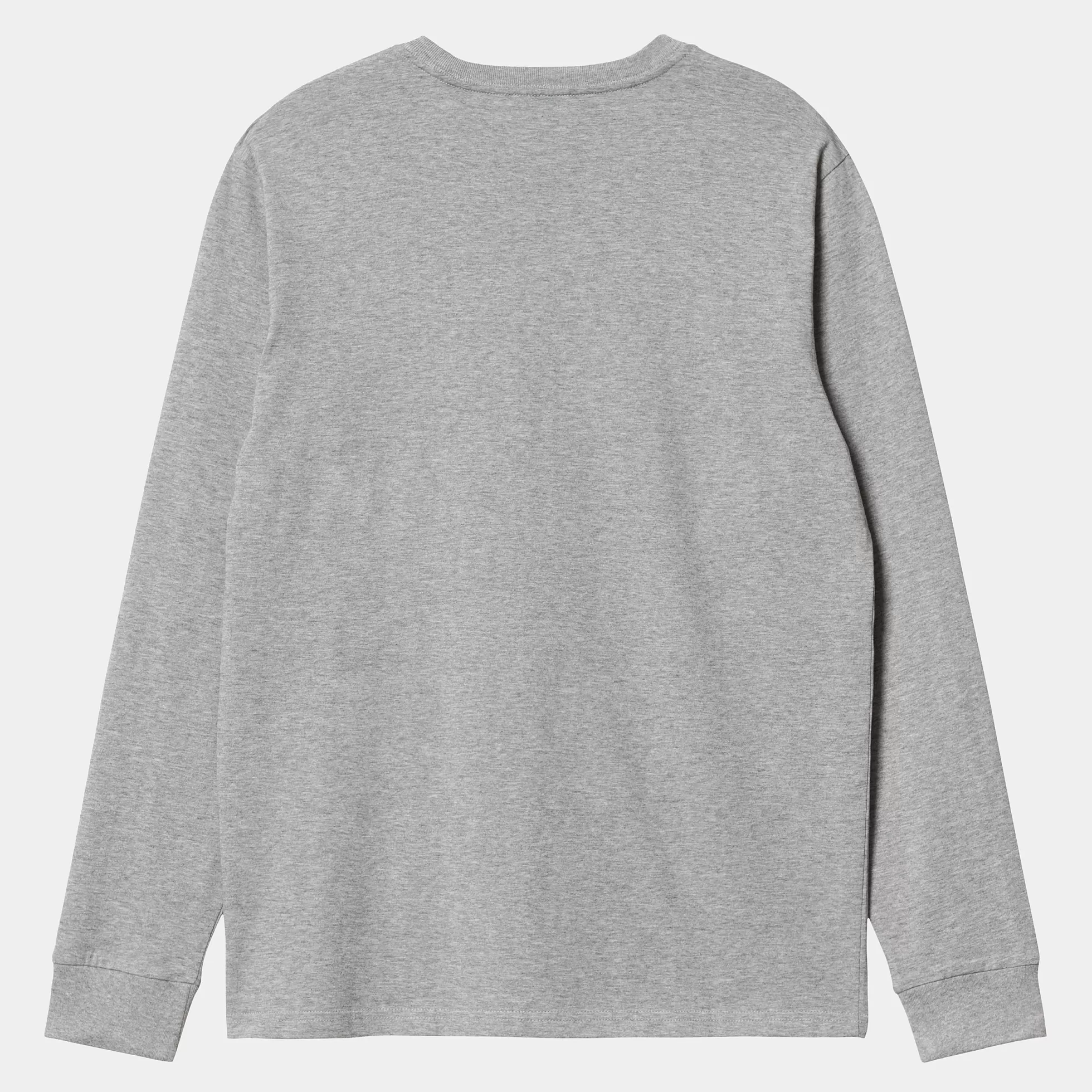 T-Shirts & Polos^Carhartt WIP L/S Pocket T-Shirt Grey Heather