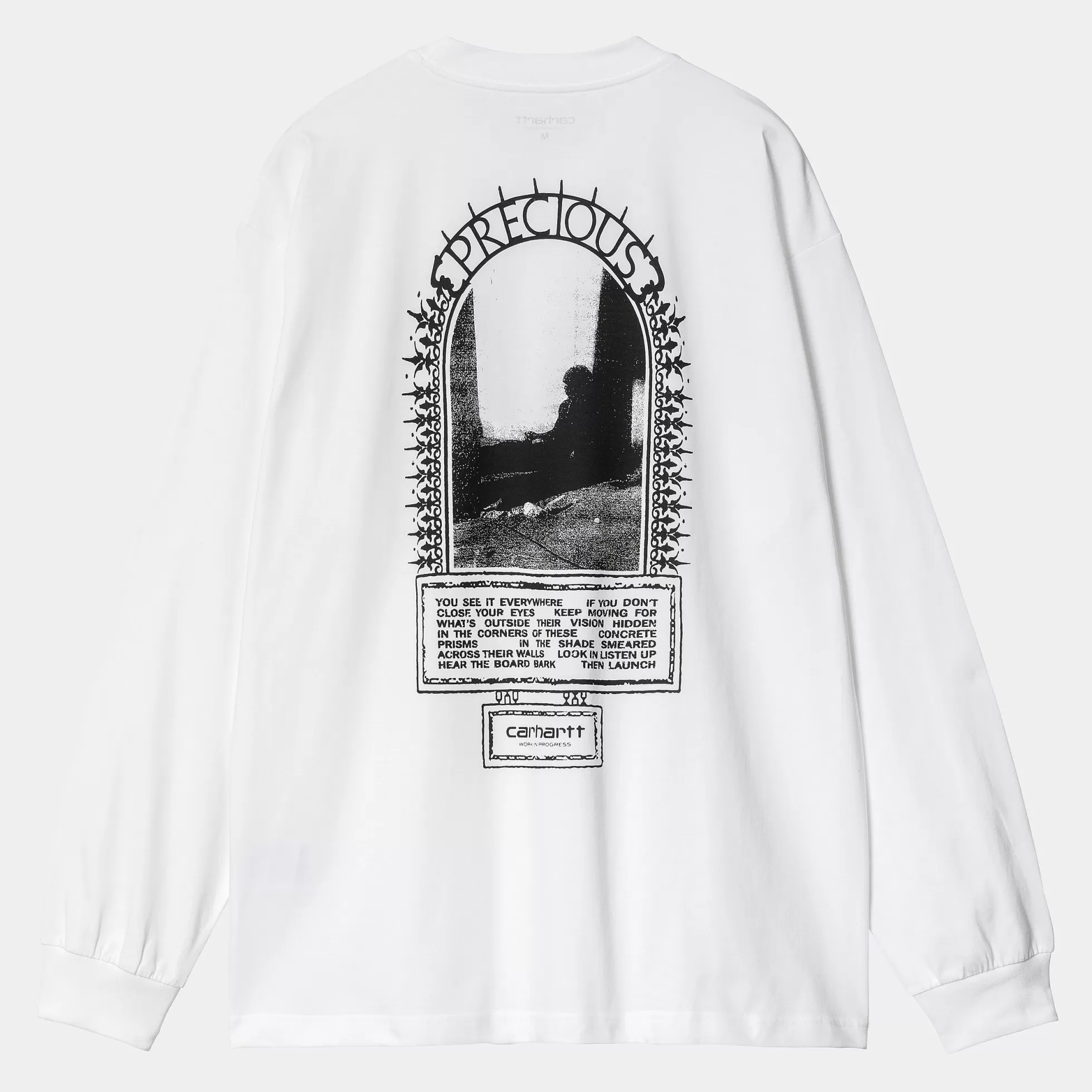 T-Shirts & Polos^Carhartt WIP L/S Precious T-Shirt White