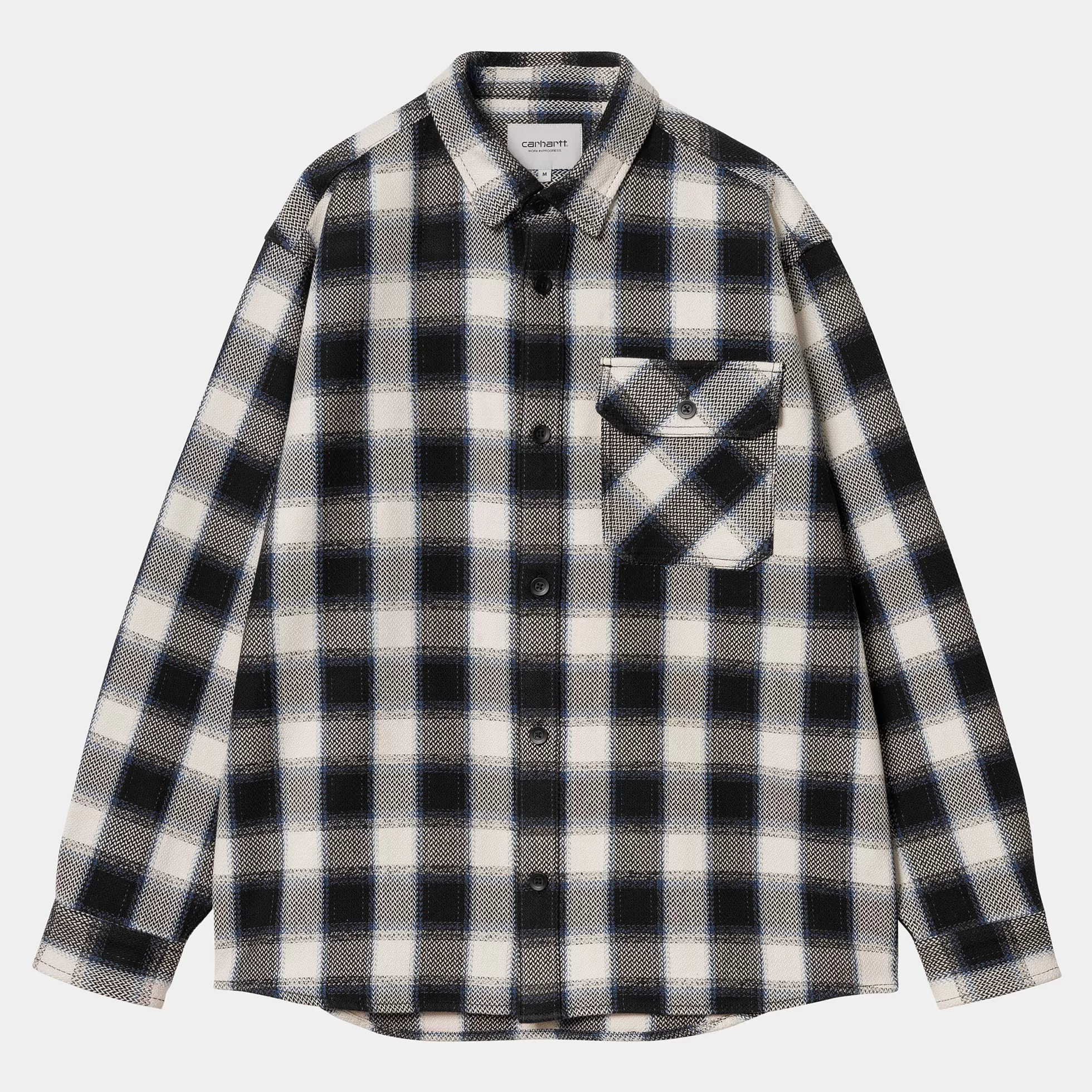 Chemises^Carhartt WIP L/S Witten Shirt Witten Check, Natural