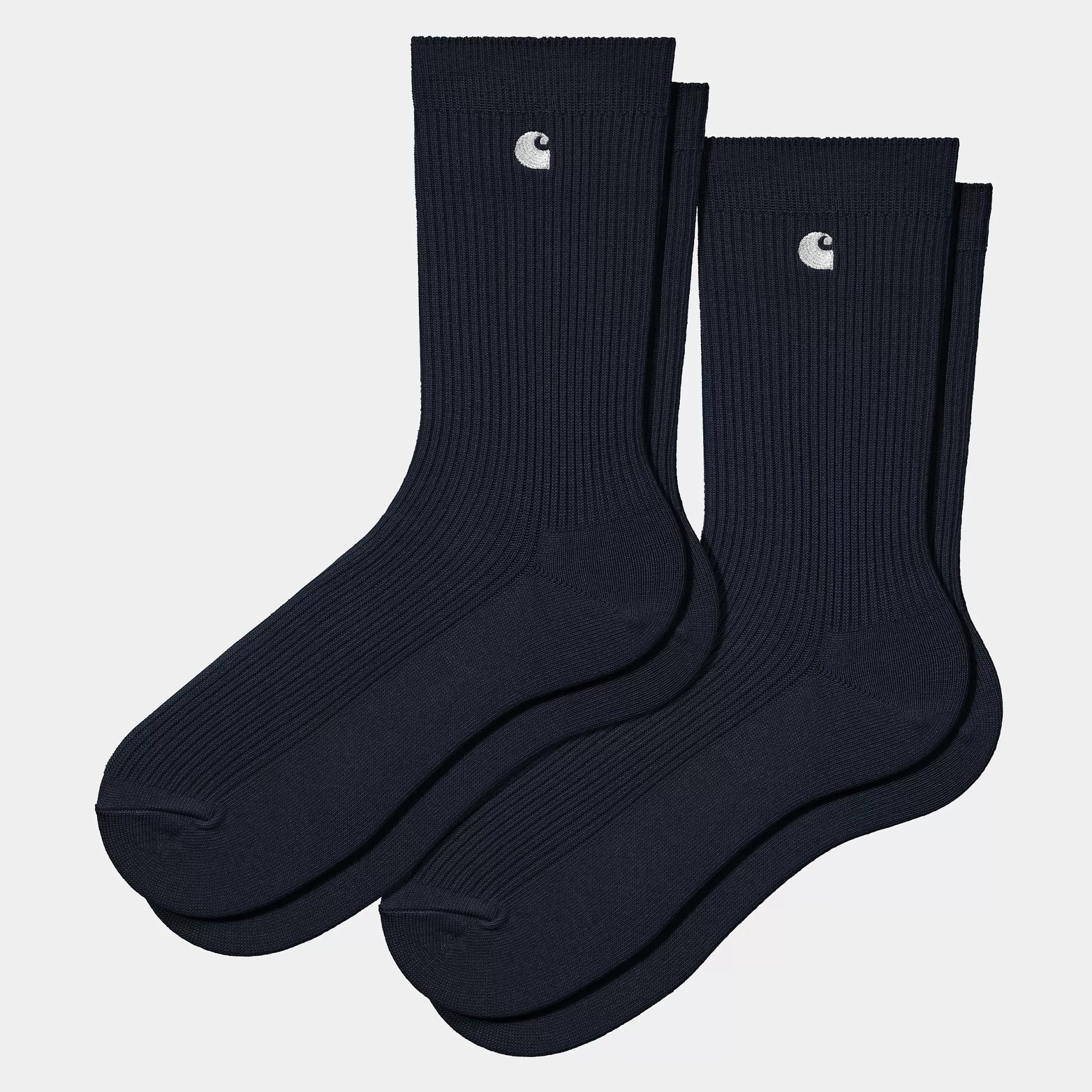 Accessoires | Accessoires^Carhartt WIP Madison Pack Socks Dark Navy / White + Dark Navy / White