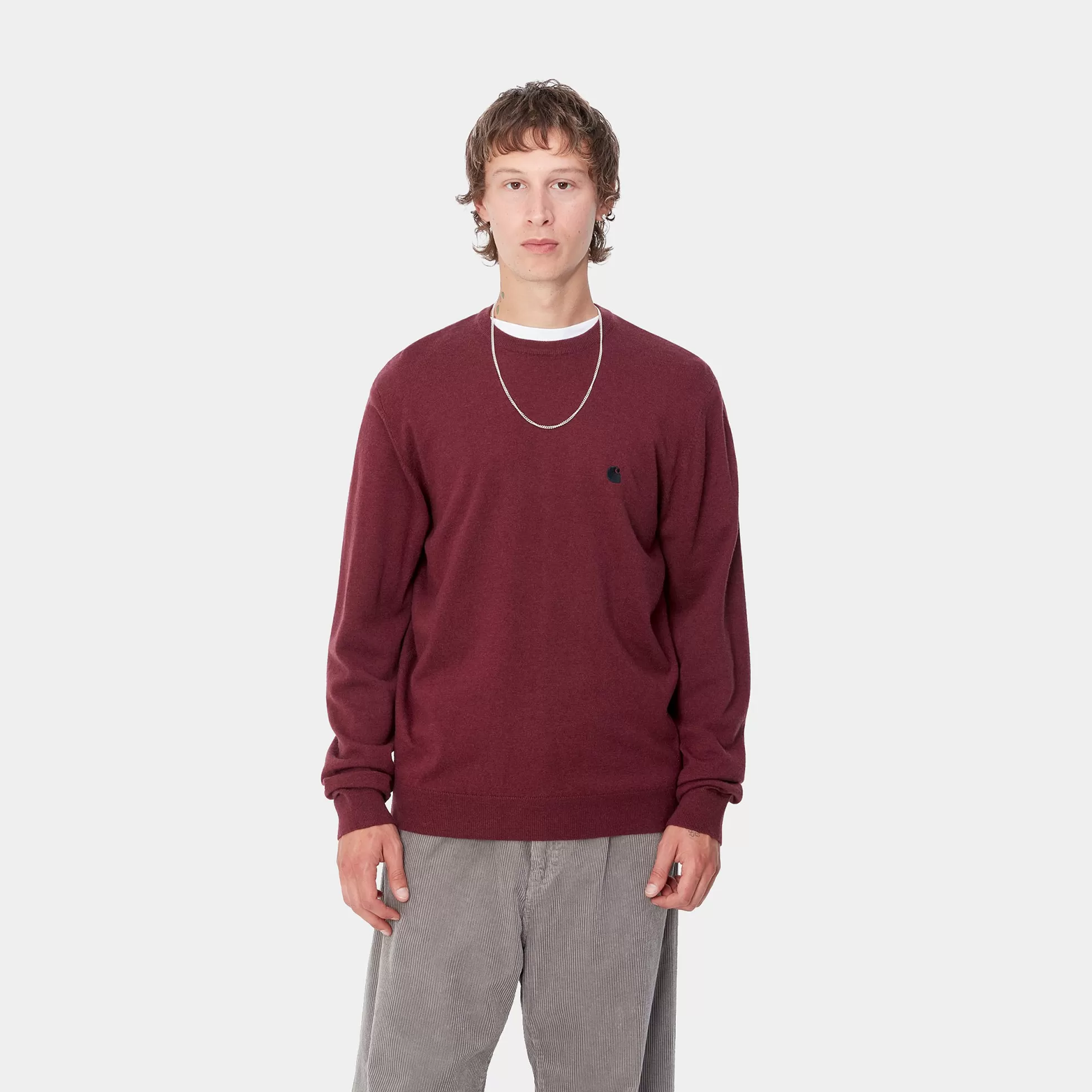 Mailles^Carhartt WIP Madison Sweater Malbec / Black