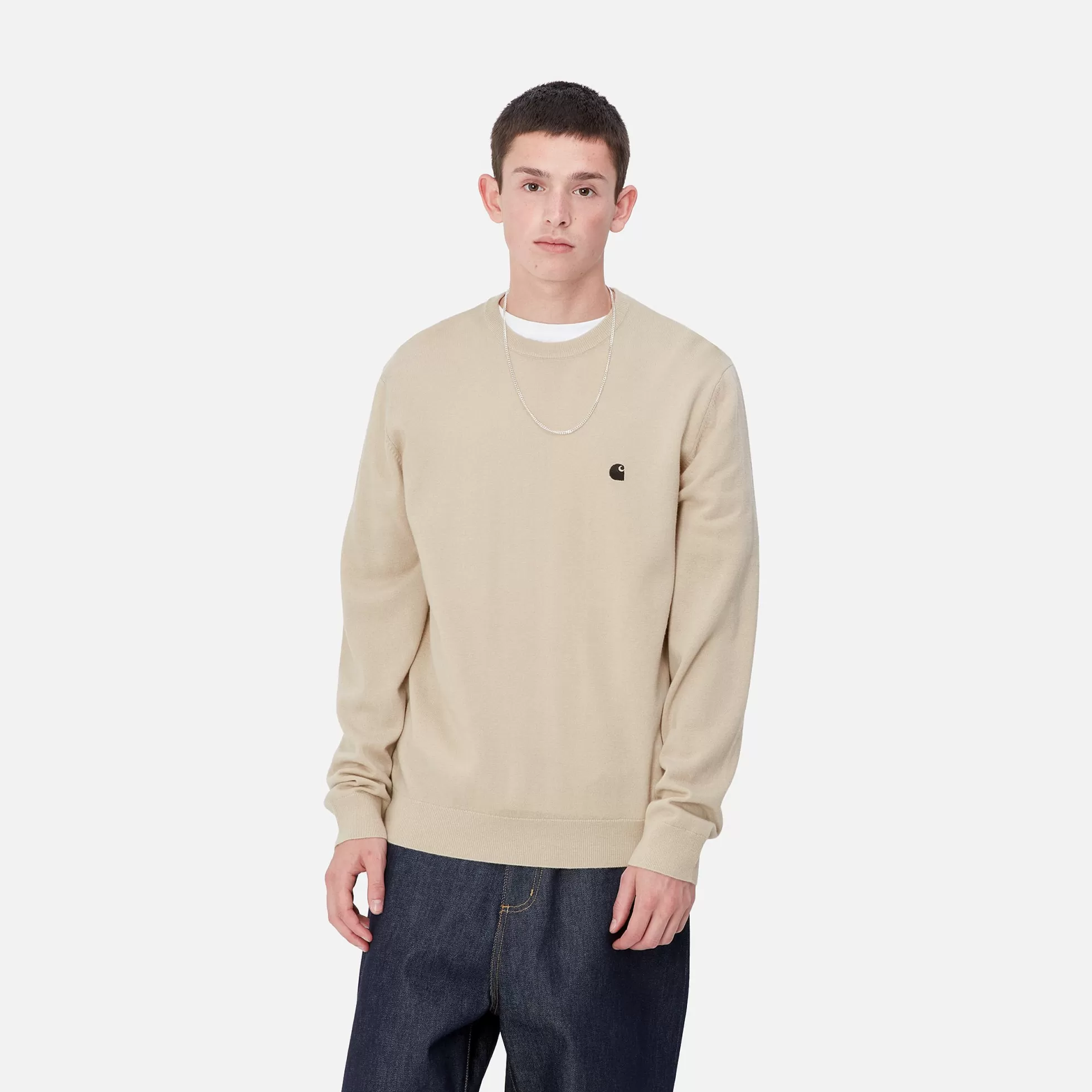 Mailles^Carhartt WIP Madison Sweater Wall / Black