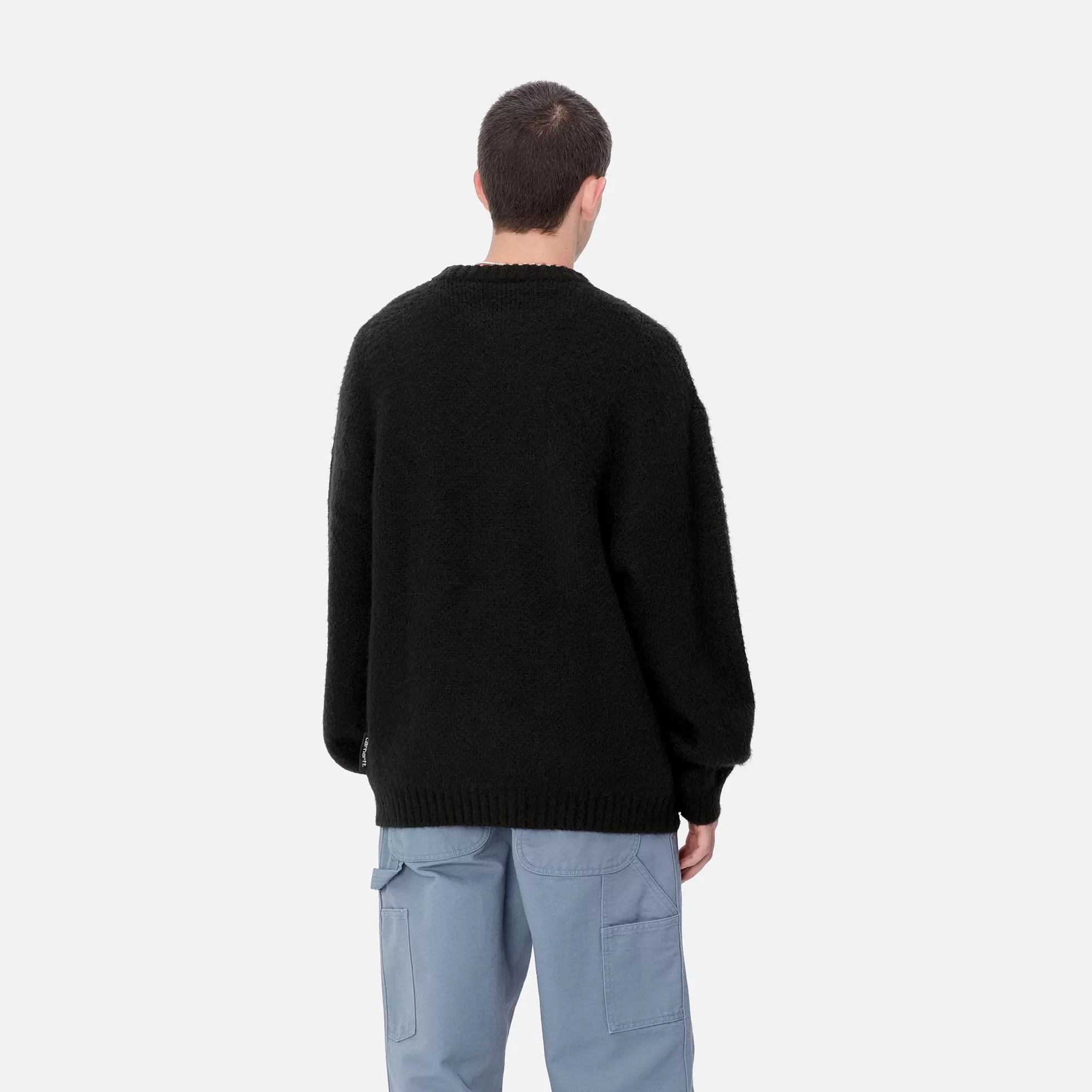 Mailles^Carhartt WIP Merton Sweater Black