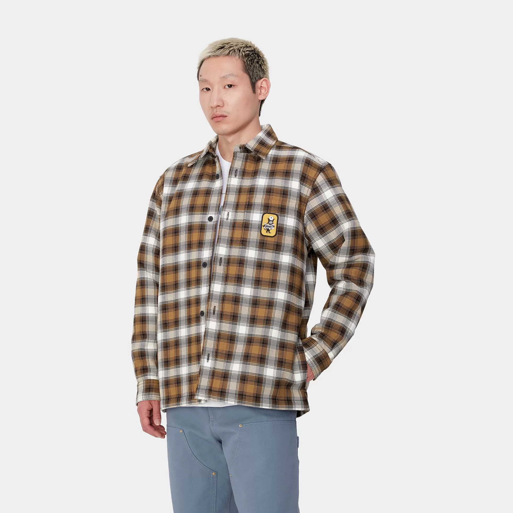 Vestes Et Manteaux | Chemises^Carhartt WIP Monahan Shirt Jac Monahan Check, Hamilton Brown