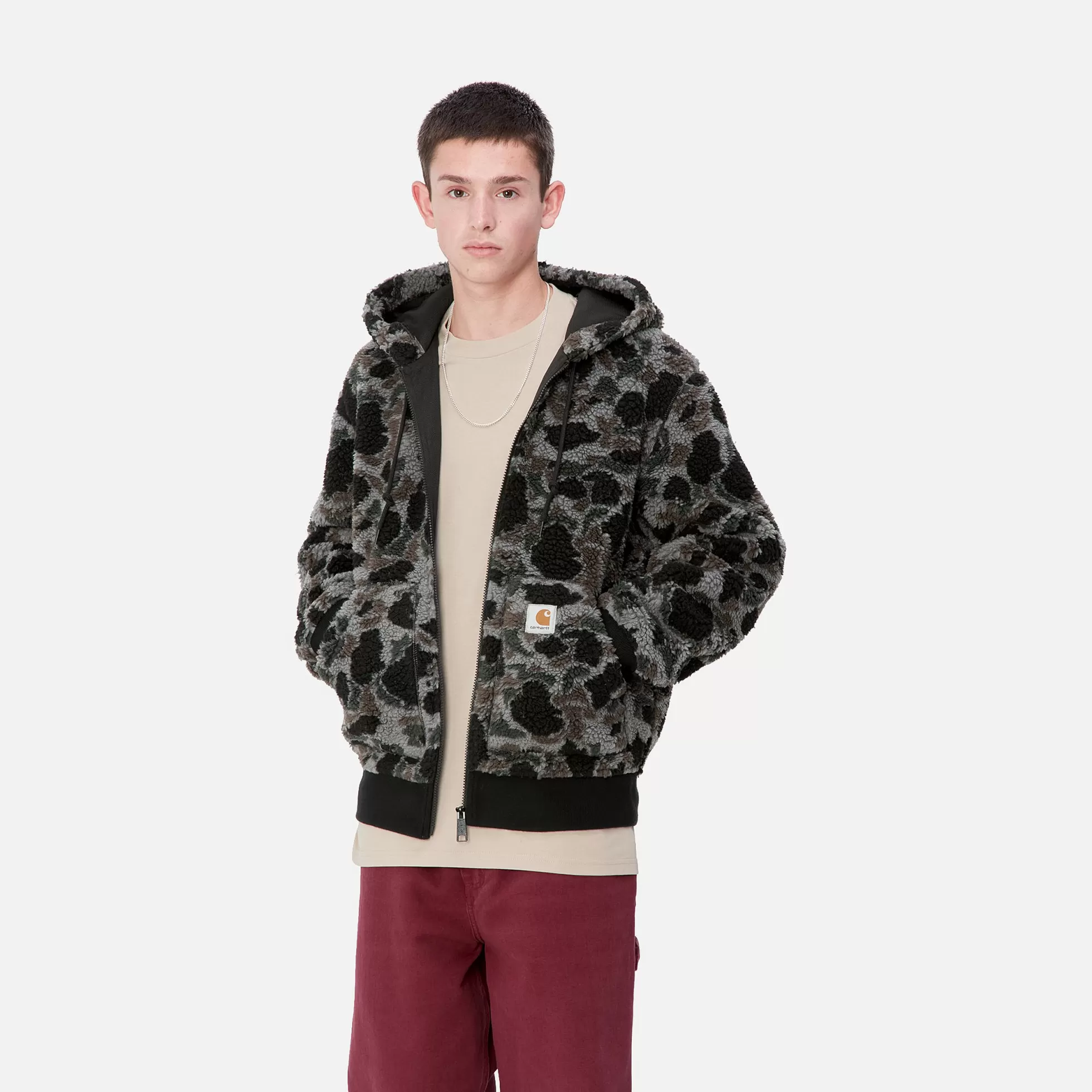 Vestes Et Manteaux^Carhartt WIP OG Active Liner Camo Duck Jacquard, Grey