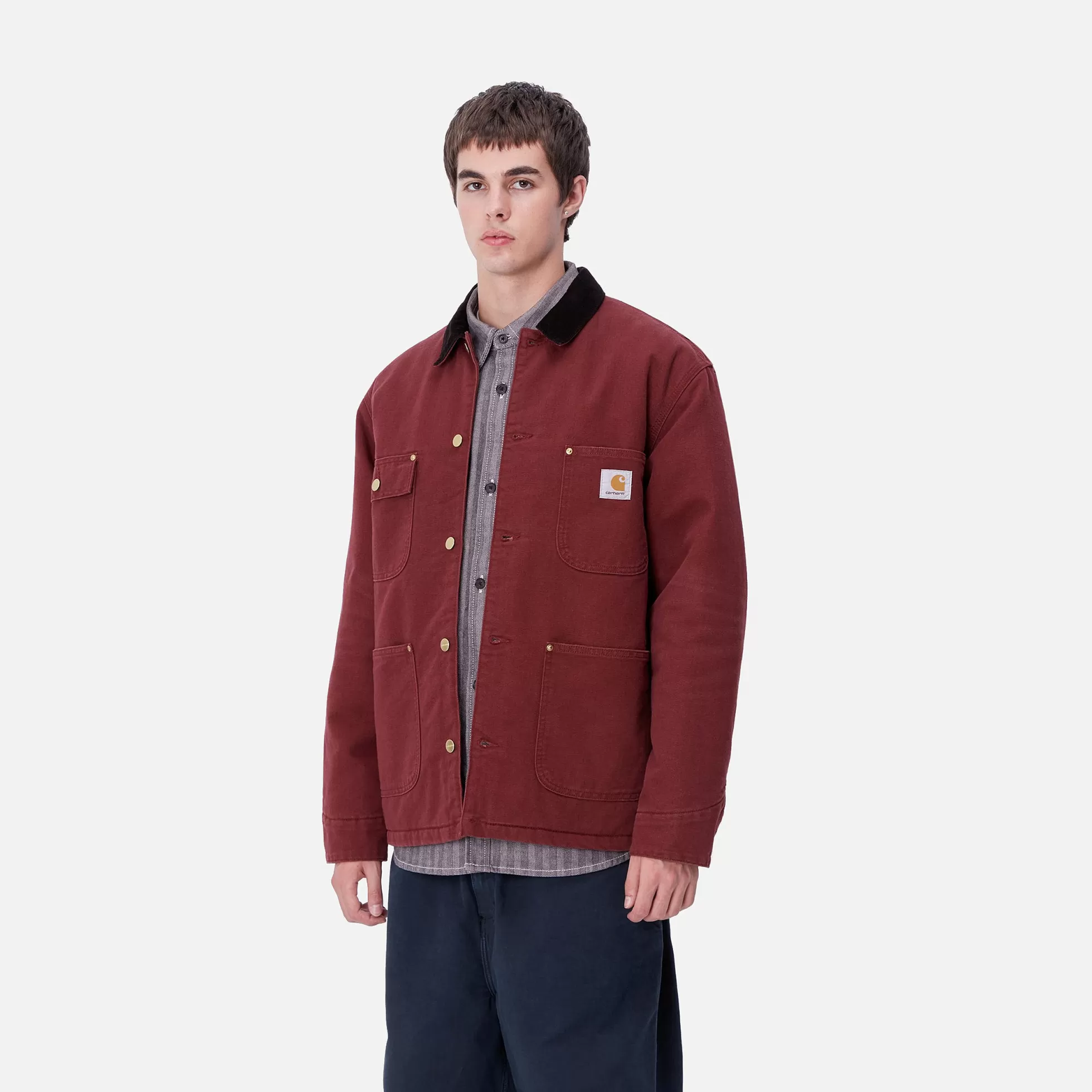 Vestes Et Manteaux^Carhartt WIP OG Chore Coat Malbec / Black