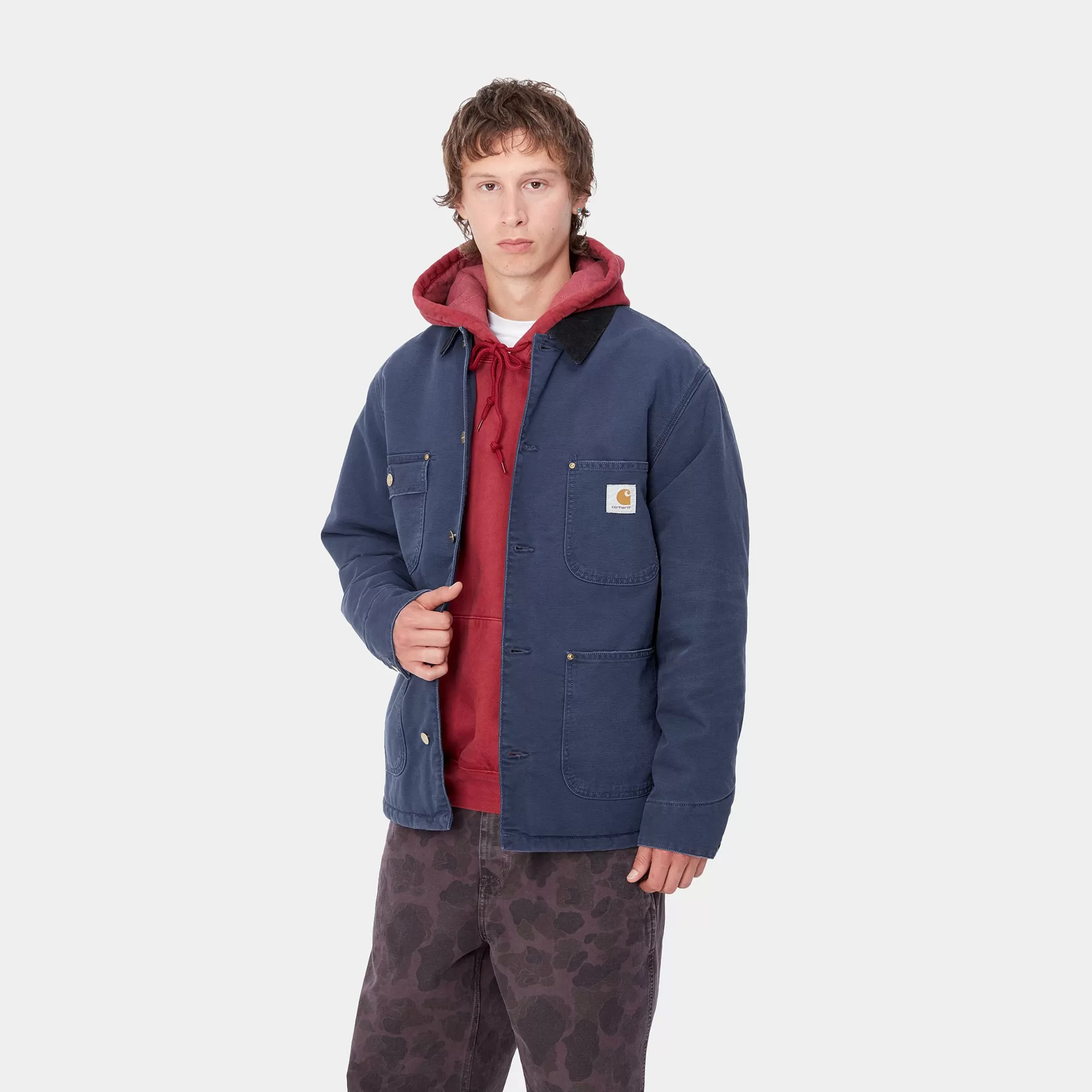 Vestes Et Manteaux^Carhartt WIP OG Chore Coat Air Force Blue / Black