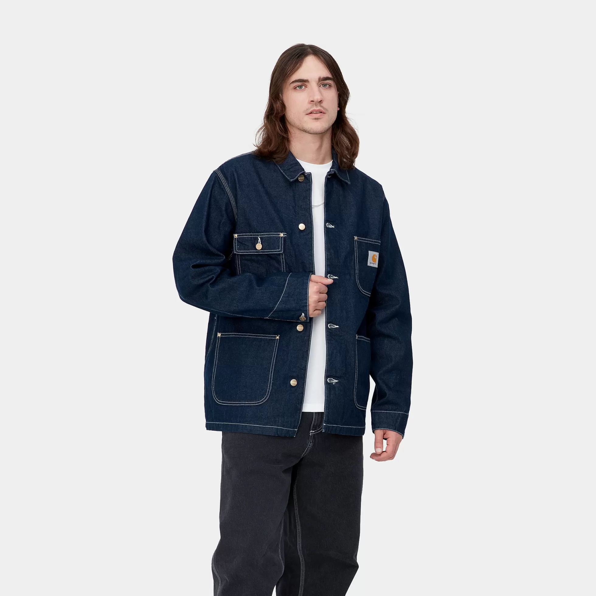 Vestes Et Manteaux | Denim^Carhartt WIP OG Chore Coat Blue