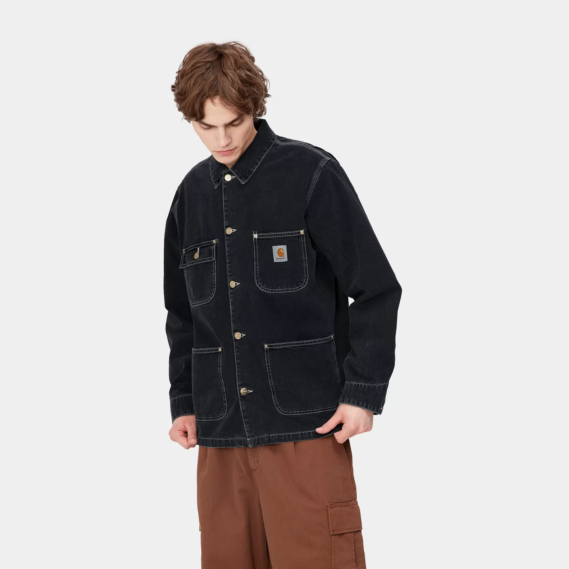 Vestes Et Manteaux | Denim^Carhartt WIP OG Chore Coat Black