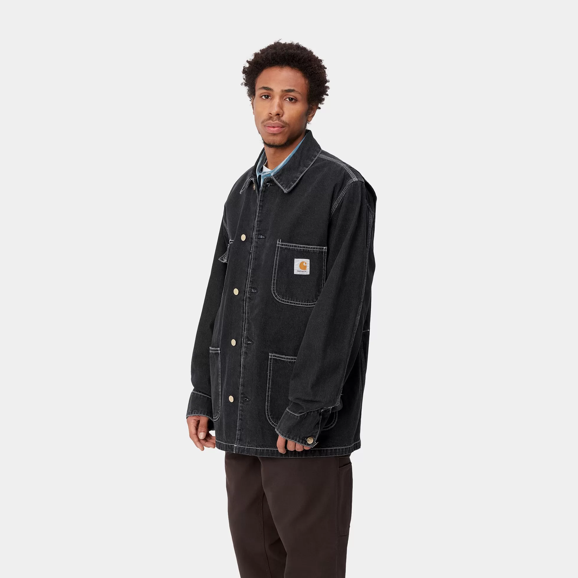 Vestes Et Manteaux | Denim^Carhartt WIP OG Chore Coat Black