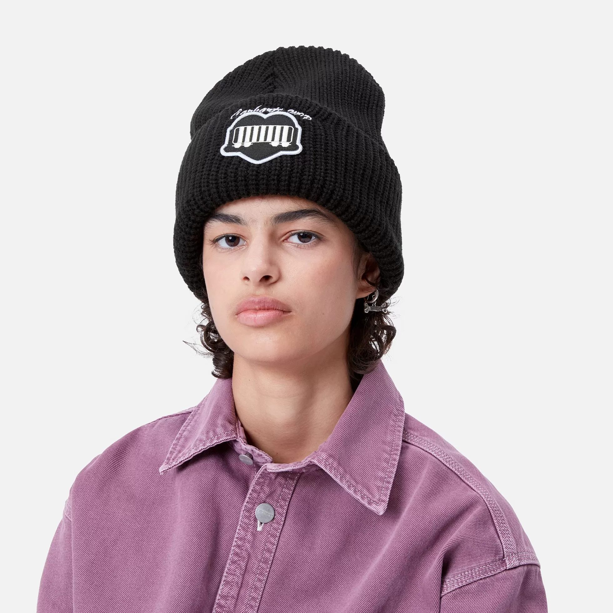 Accessoires | Accessoires^Carhartt WIP OG Heart Train Beanie Black