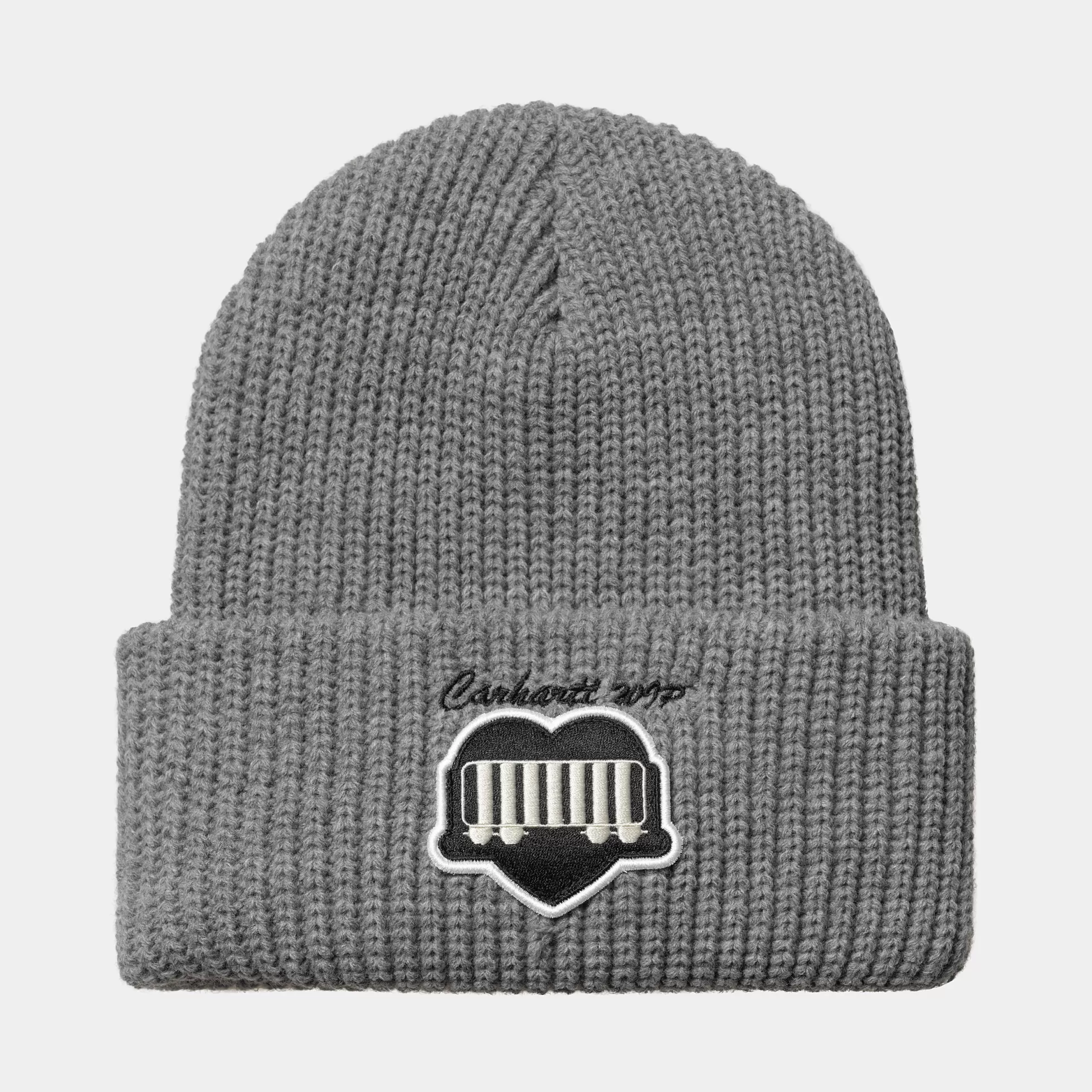 Accessoires | Accessoires^Carhartt WIP OG Heart Train Beanie Grey Heather