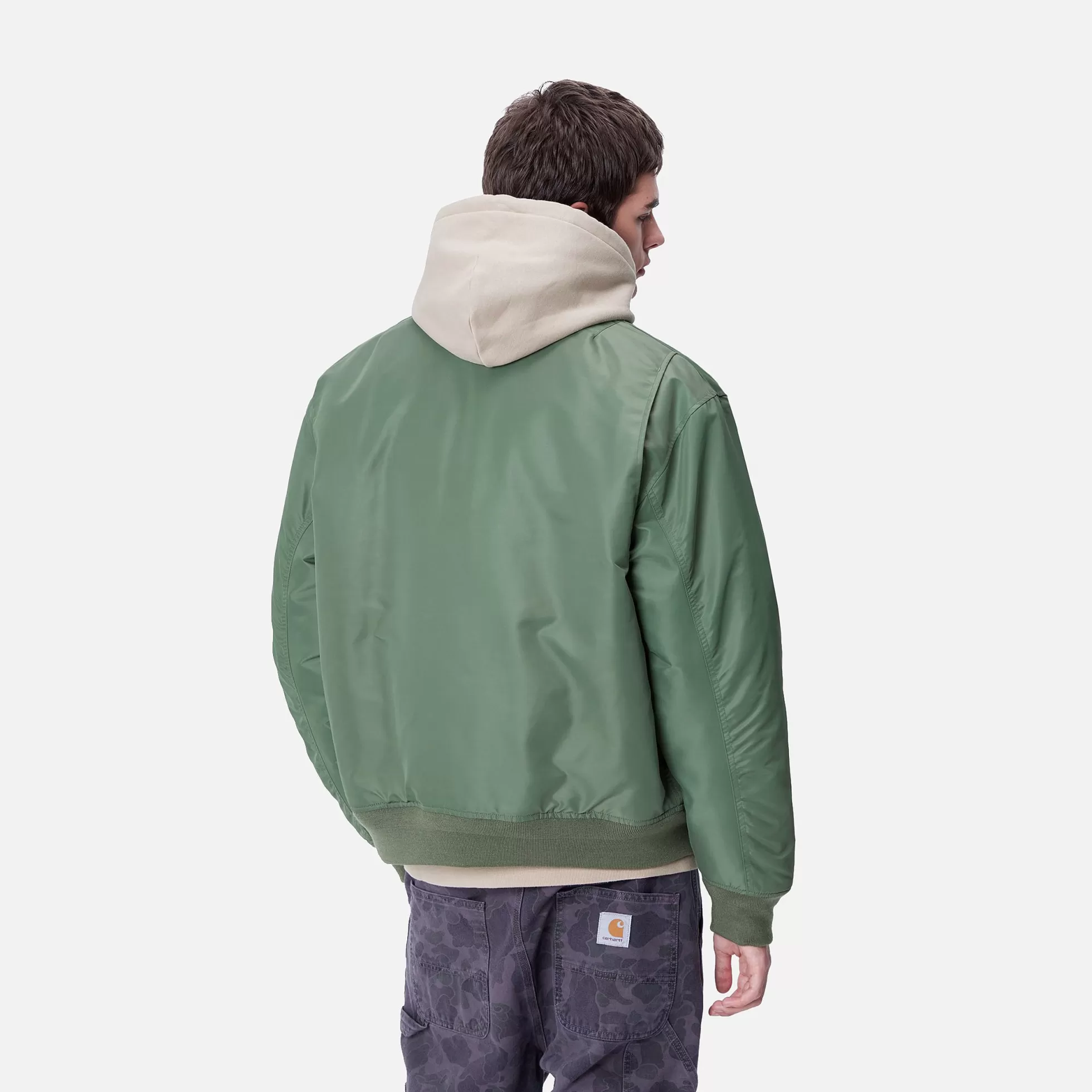 Vestes Et Manteaux^Carhartt WIP Olten Bomber Duck Green / Turmeric