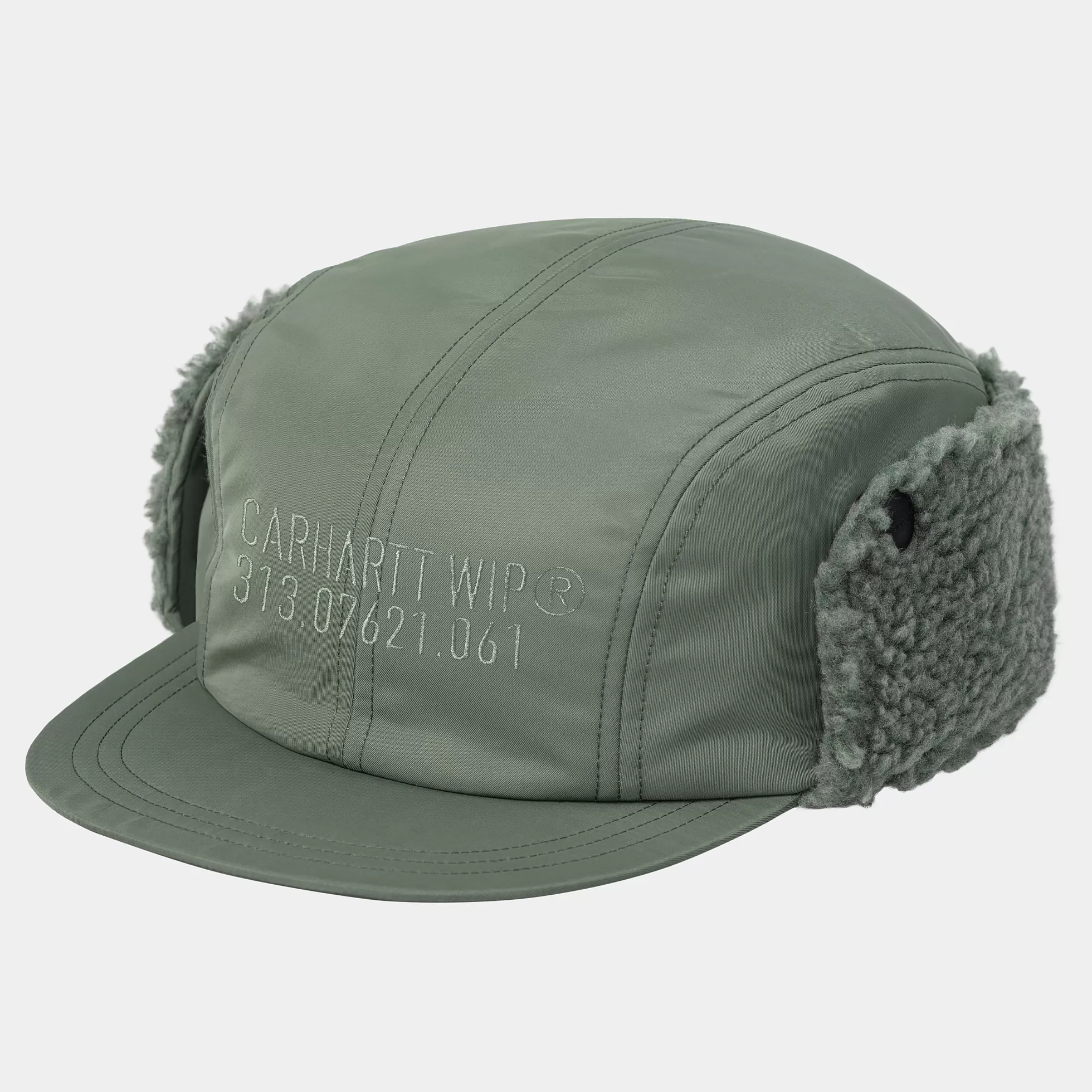 Accessoires | Accessoires^Carhartt WIP Olten Ear Guard Cap Duck Green / Duck Green