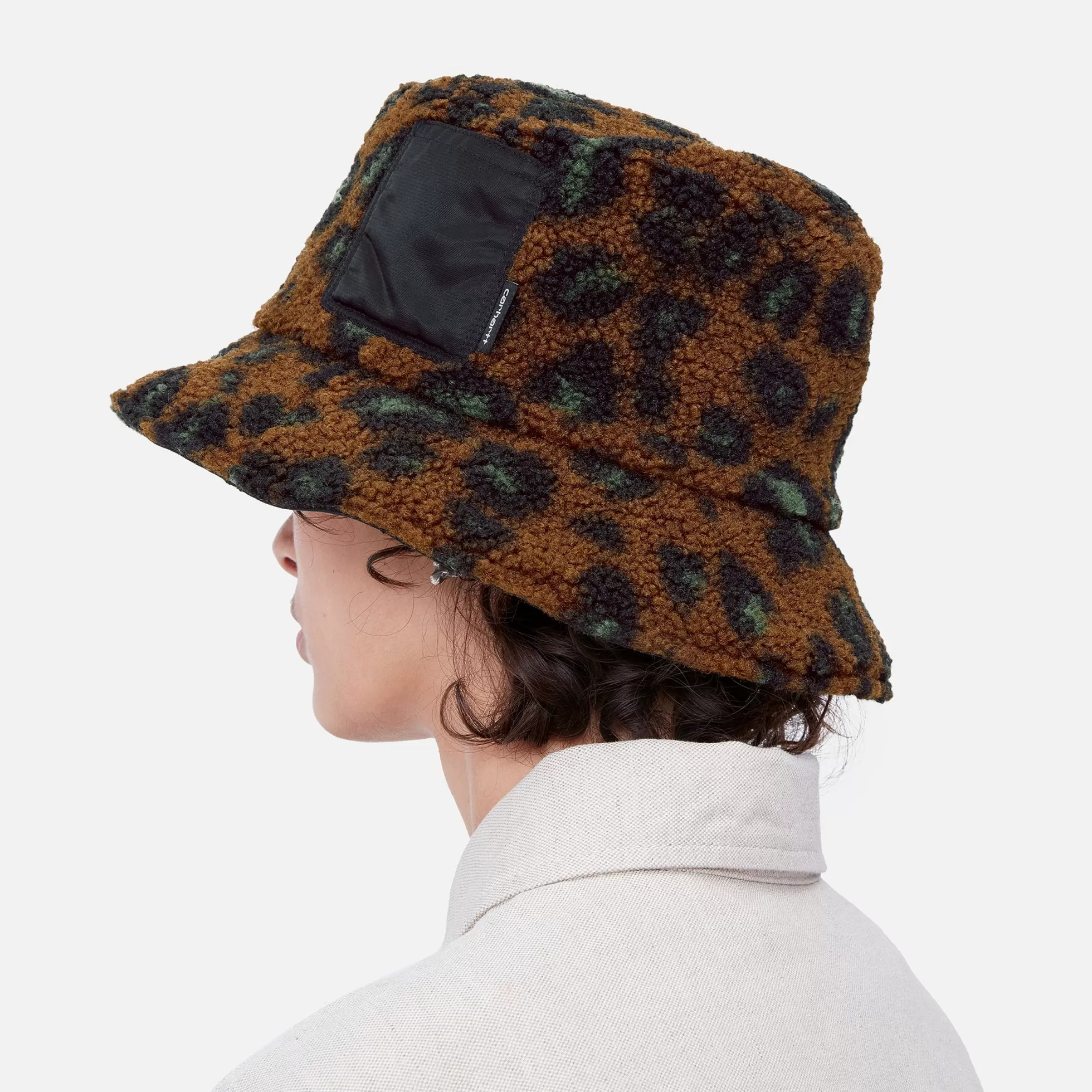 Accessoires | Accessoires^Carhartt WIP Orla Bucket Hat Camo Leo Jacquard, Tamarind / Black