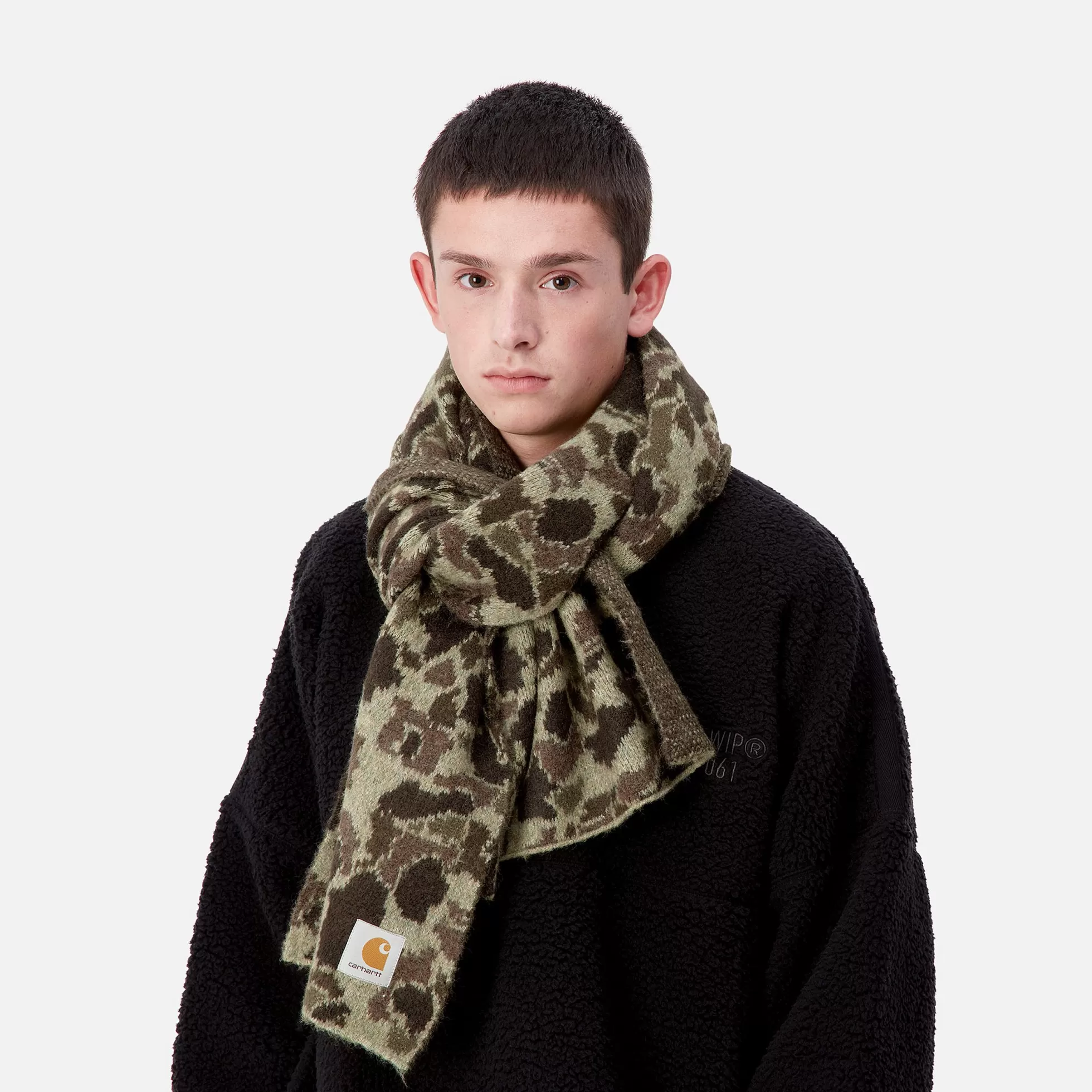 Accessoires | Accessoires^Carhartt WIP Palmer Scarf Camo Duck Jacquard, Green