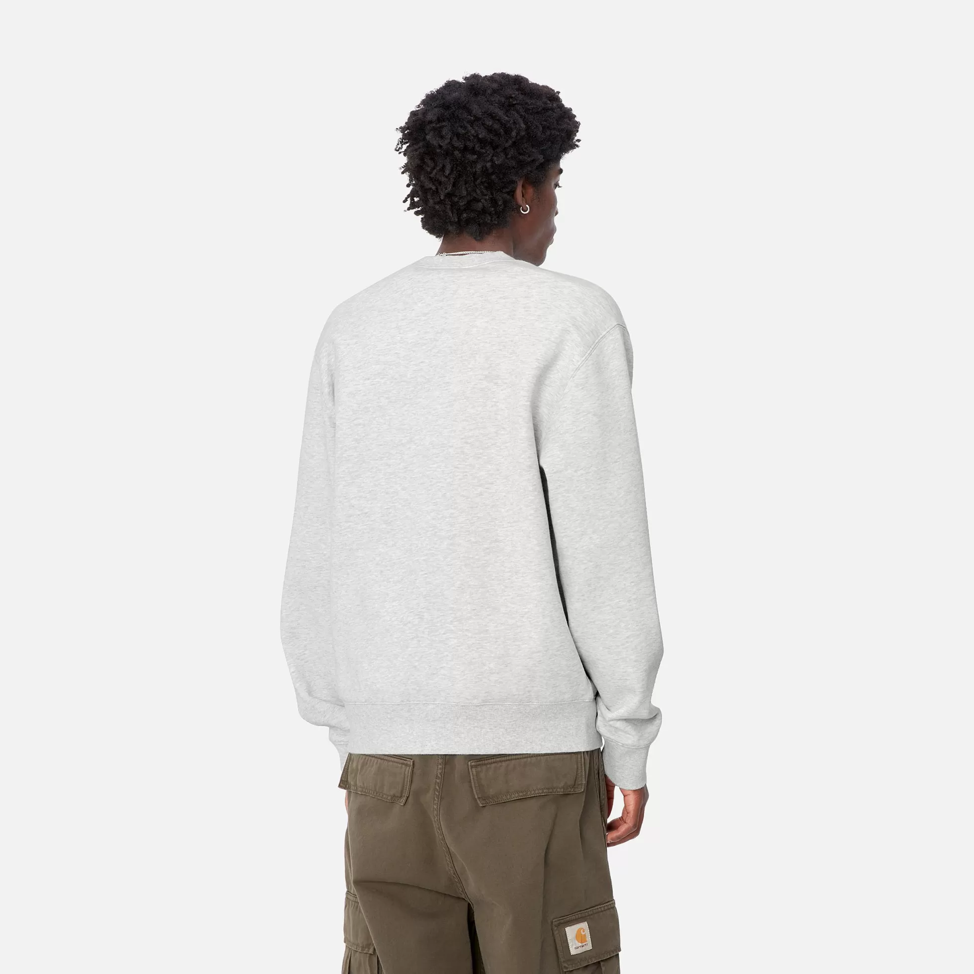 Sweats^Carhartt WIP Pepe Be Nice Sweat Ash Heather / Black