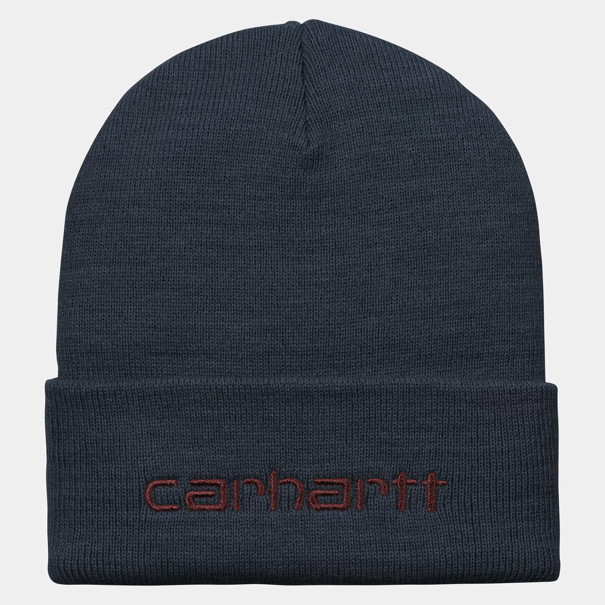 Accessoires | Accessoires^Carhartt WIP Script Beanie Air Force Blue / Malbec