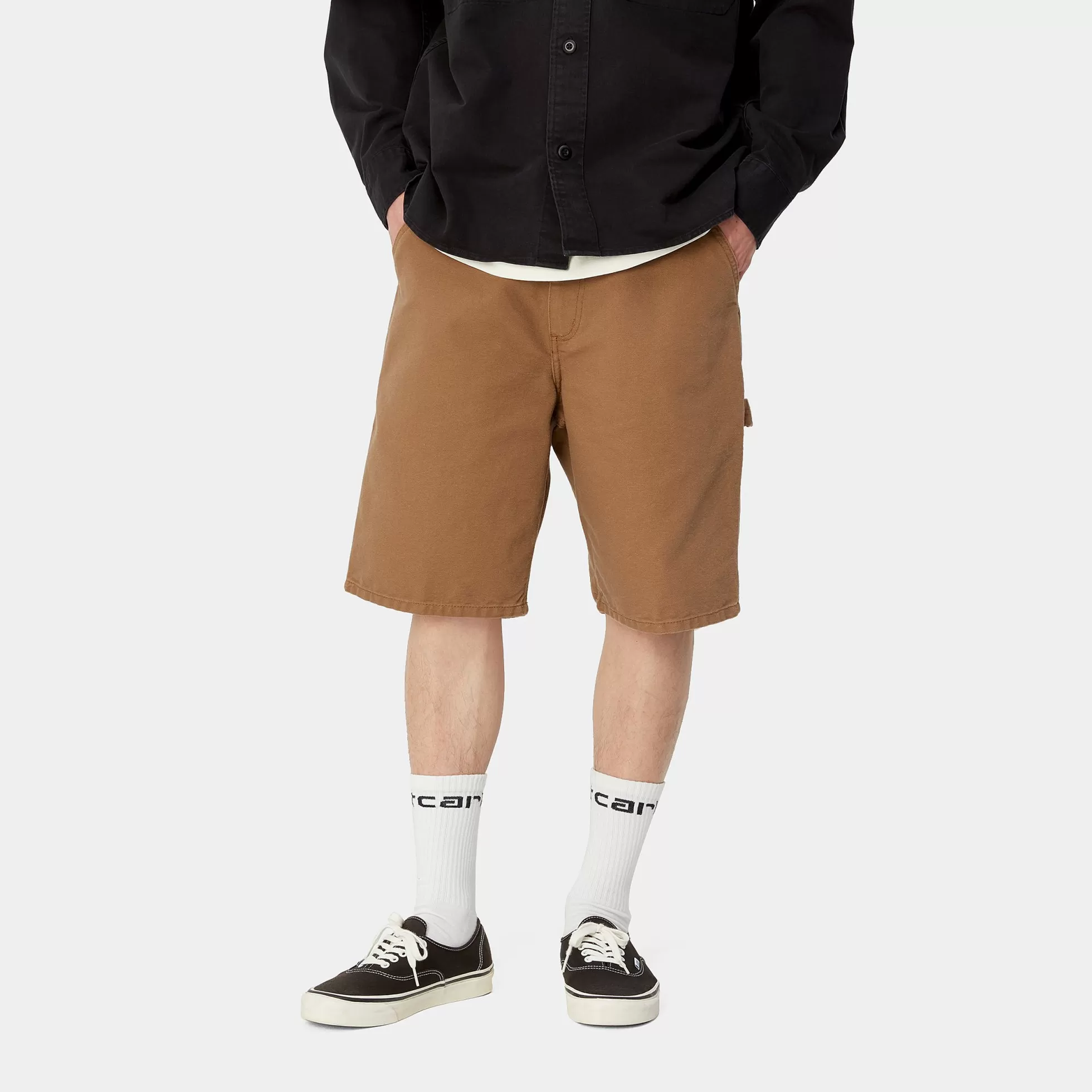 Shorts & Bain^Carhartt WIP Single Knee Short Hamilton Brown