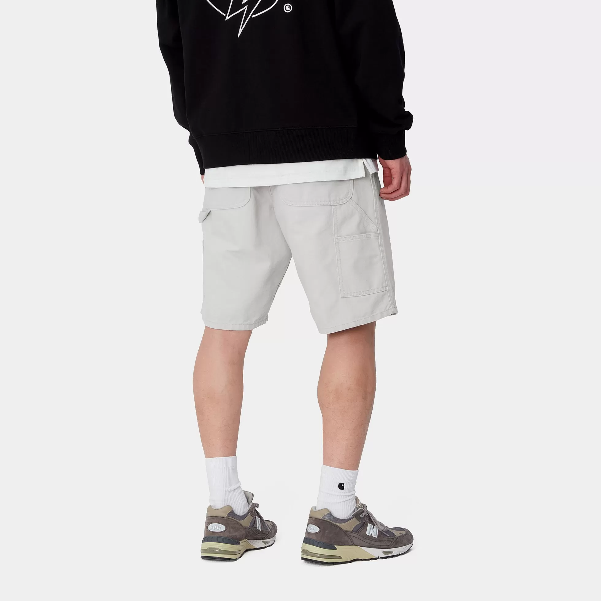 Shorts & Bain^Carhartt WIP Single Knee Short Basalt