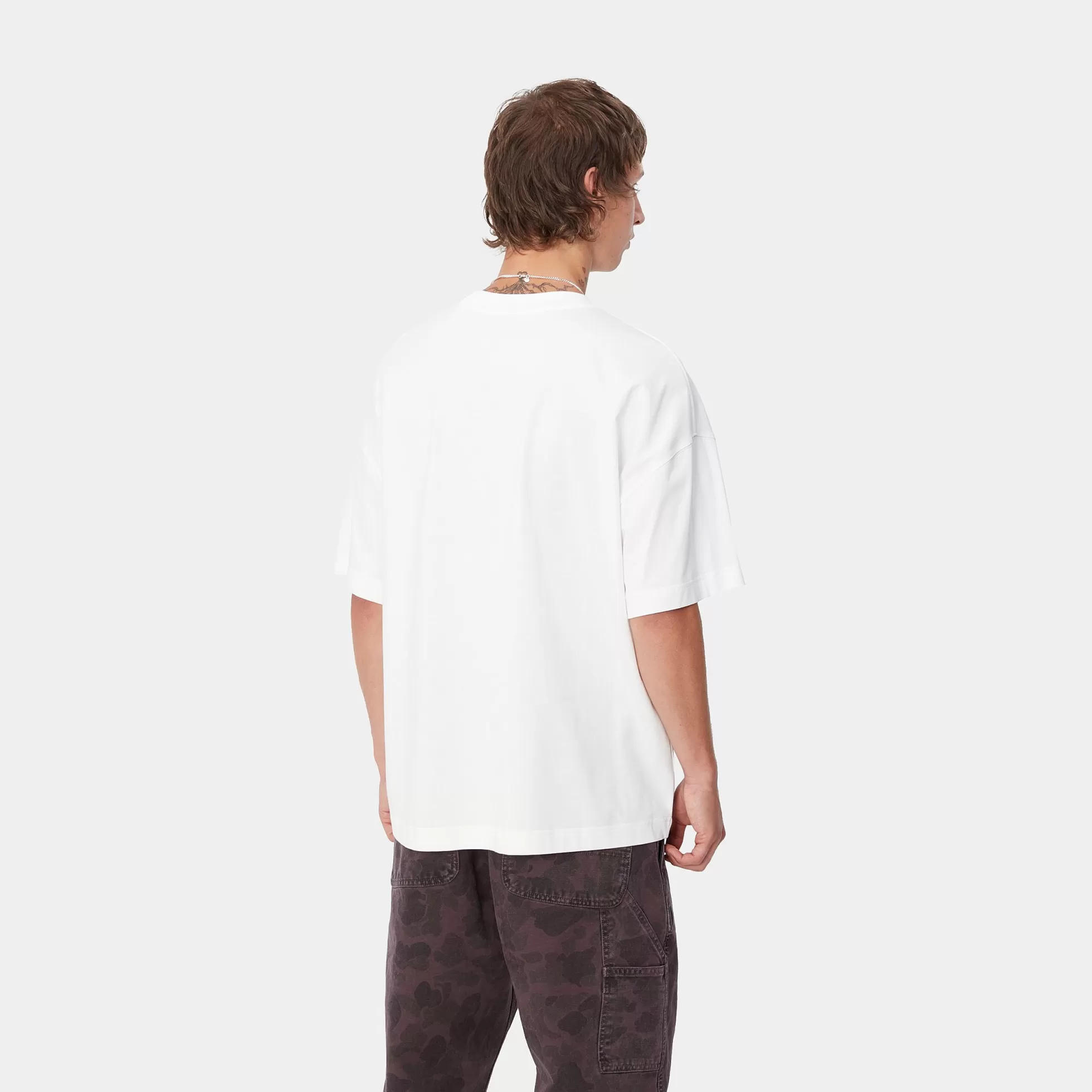 T-Shirts & Polos^Carhartt WIP S/S Body Of Work T-Shirt White / Black