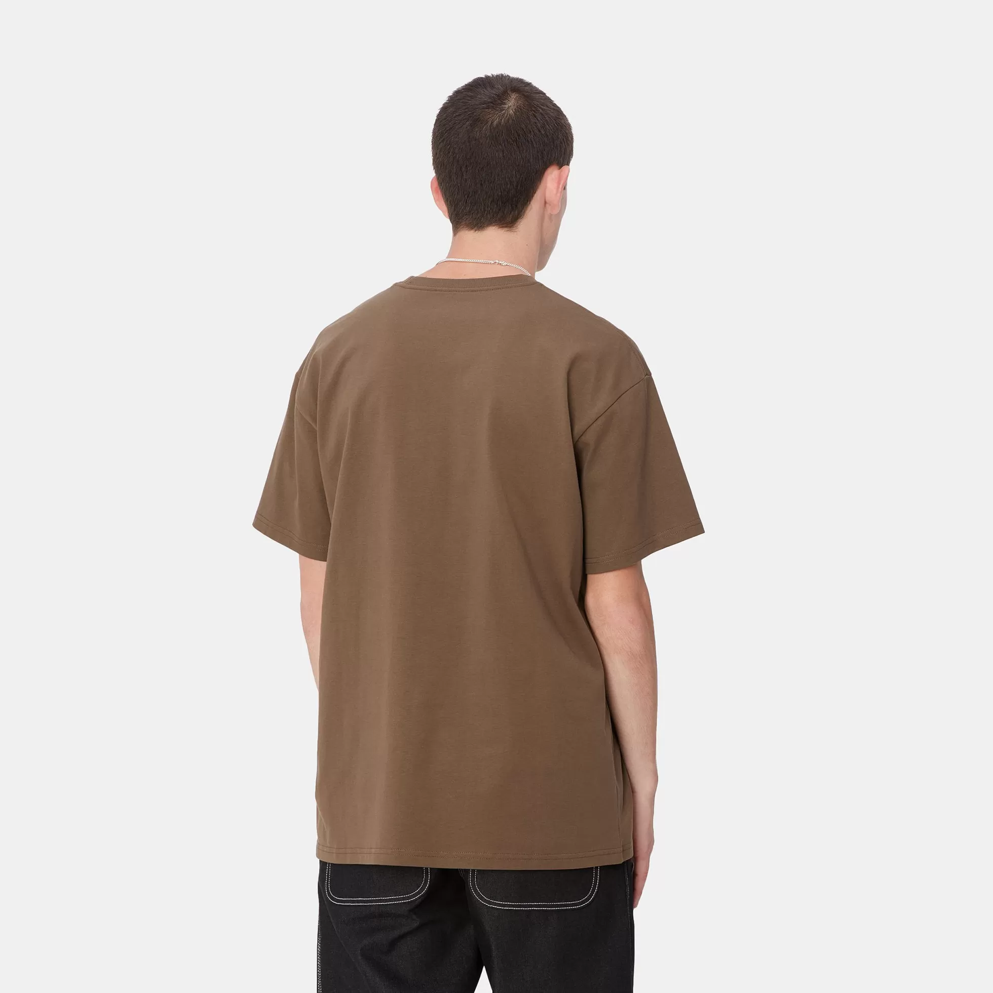 T-Shirts & Polos^Carhartt WIP S/S Chase T-Shirt Chocolate / Gold