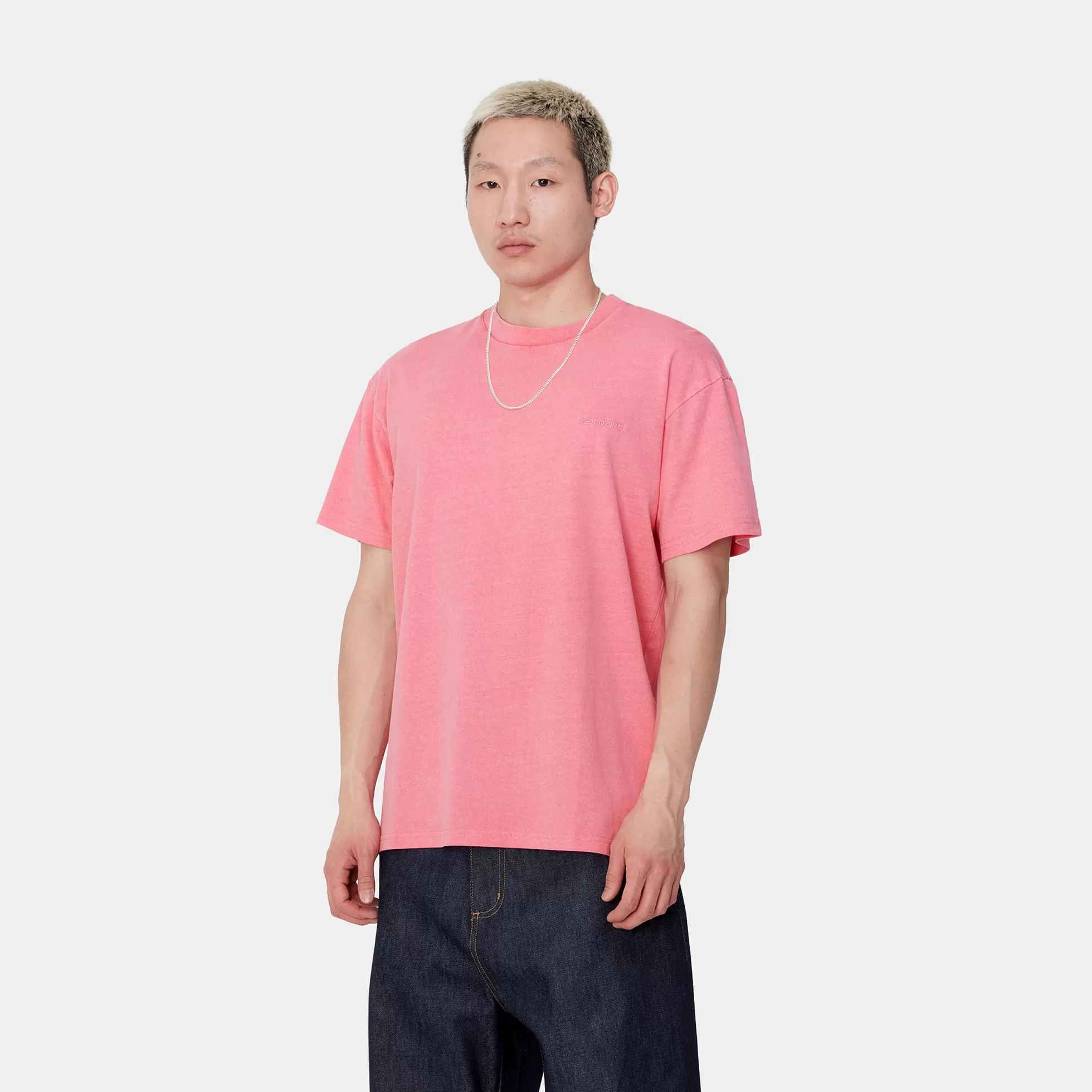 T-Shirts & Polos^Carhartt WIP S/S Duster Script T-Shirt Charm Pink