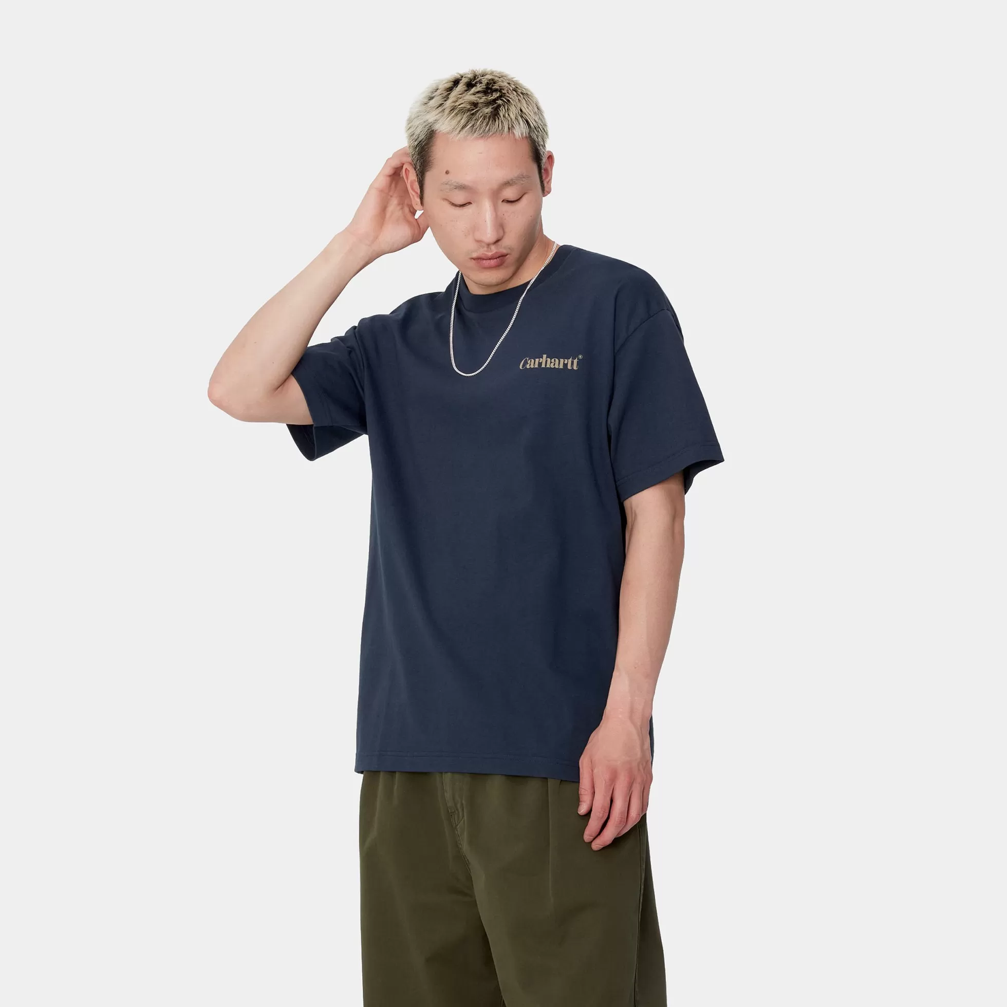 T-Shirts & Polos^Carhartt WIP S/S Fold Duck T-Shirt Air Force Blue