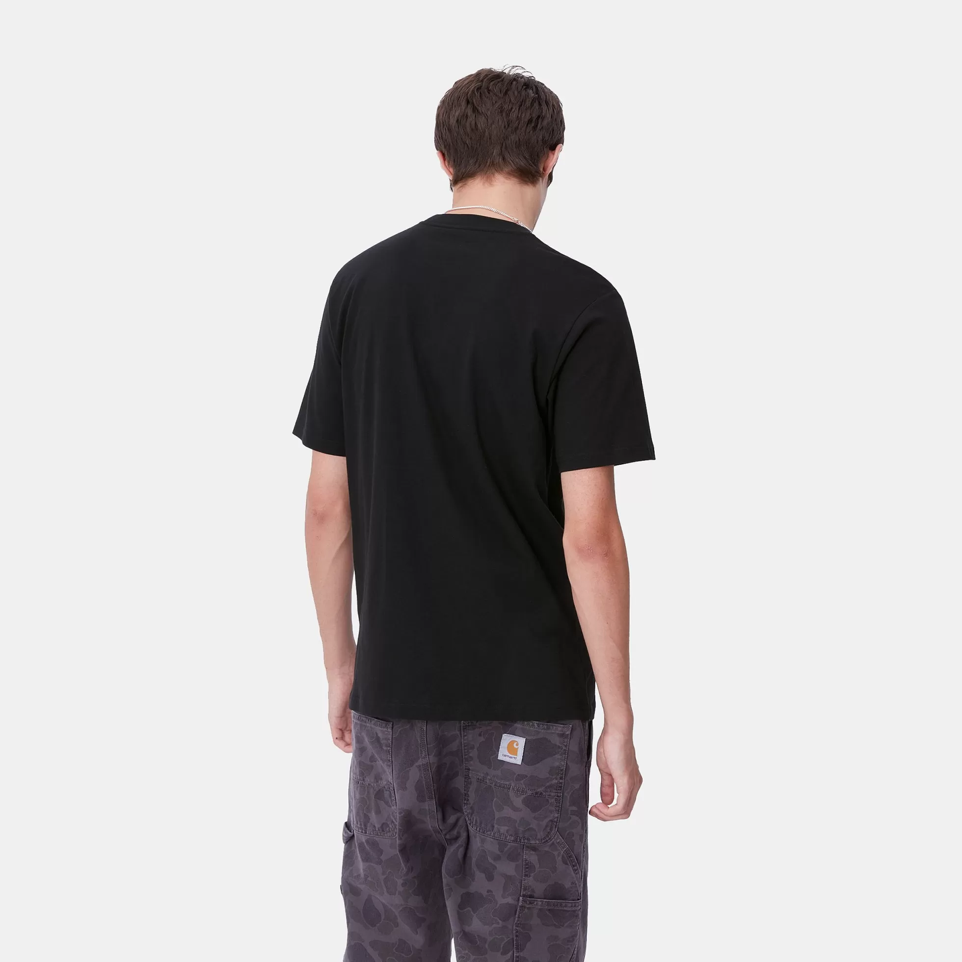 T-Shirts & Polos^Carhartt WIP S/S Fun Run T-Shirt Black / Dusty Ice