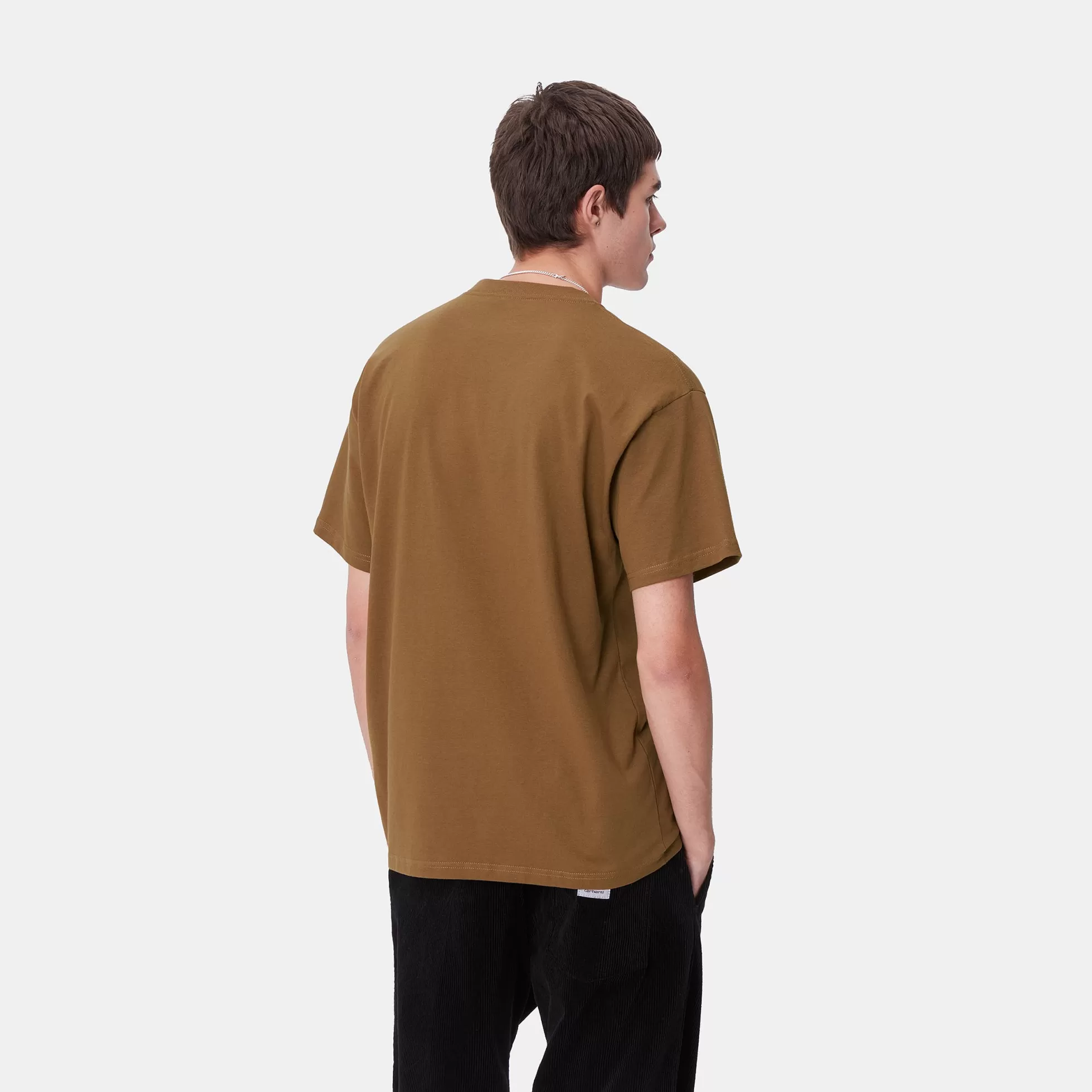 T-Shirts & Polos^Carhartt WIP S/S Heart Train Pocket T-Shirt Hamilton Brown