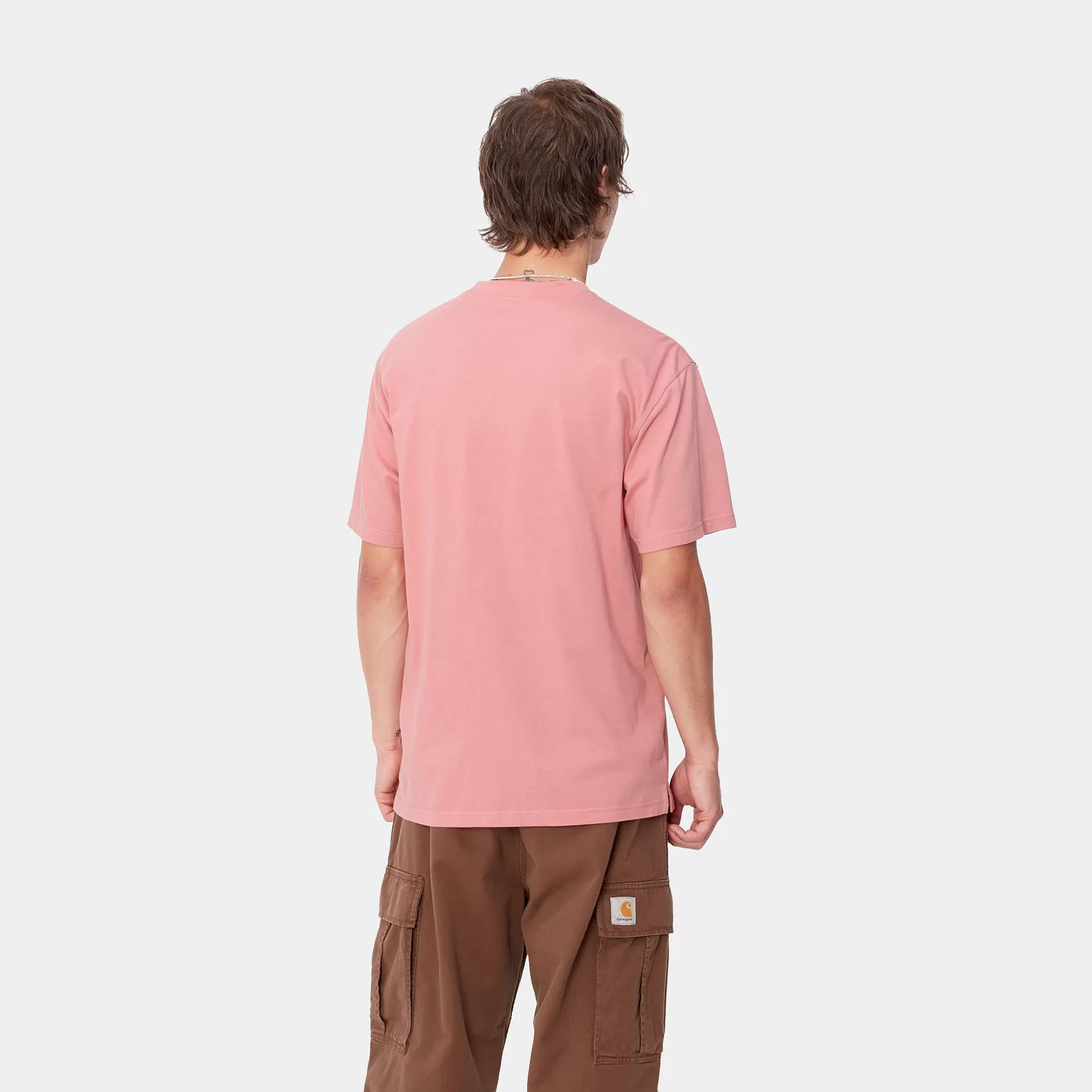 T-Shirts & Polos^Carhartt WIP S/S Madison T-Shirt Dusty Rose / White